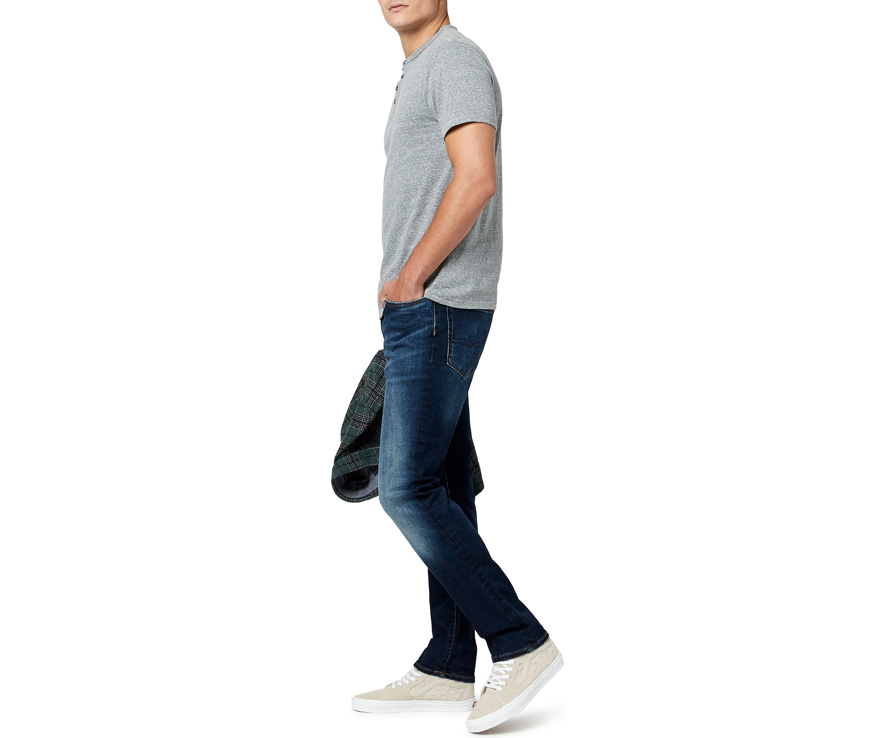 Mens Kamir Short Sleeve Henley Shirt