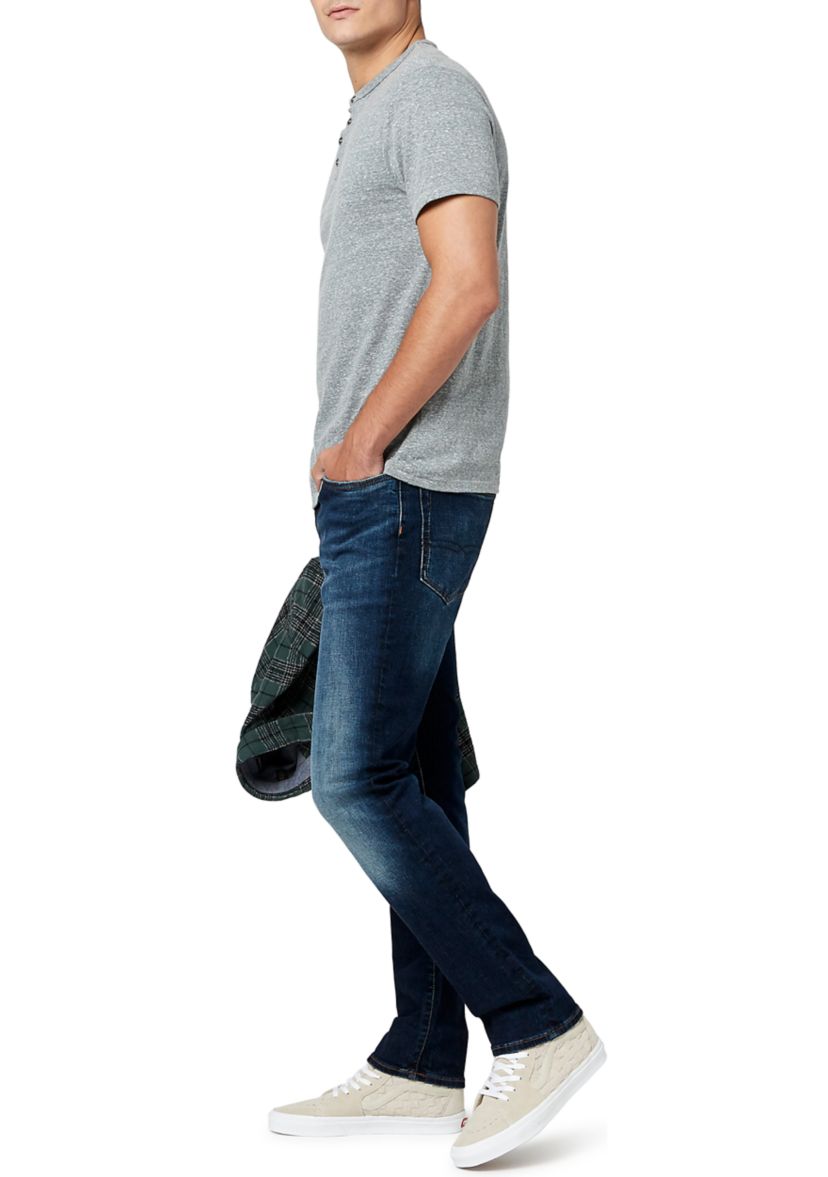 Mens Kamir Short Sleeve Henley Shirt