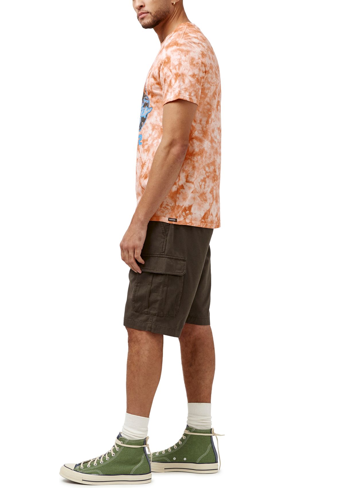 Tigels Tie Dye Graphic T-Shirt 