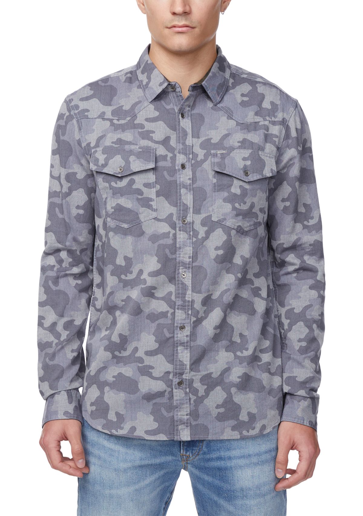 Sagat Camo Long Sleeve Shirt