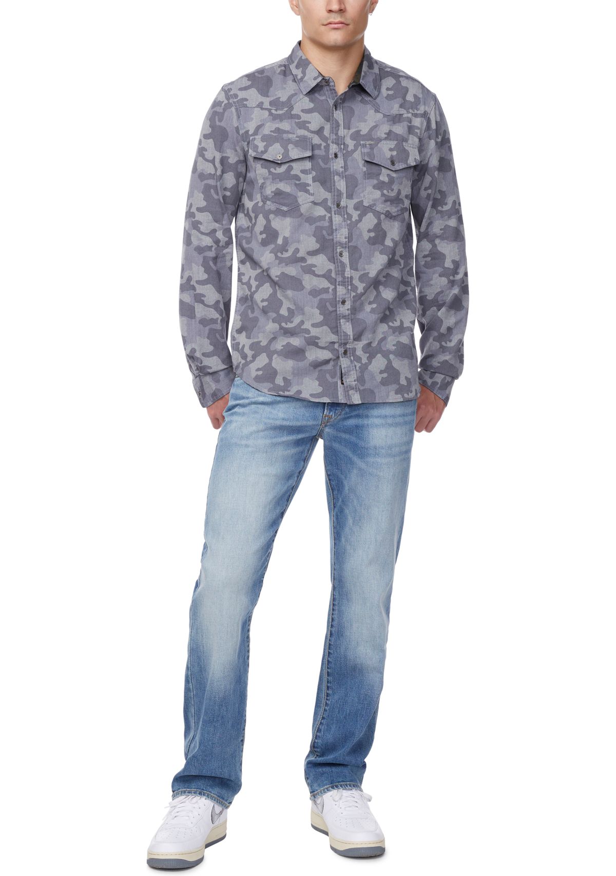 Sagat Camo Long Sleeve Shirt
