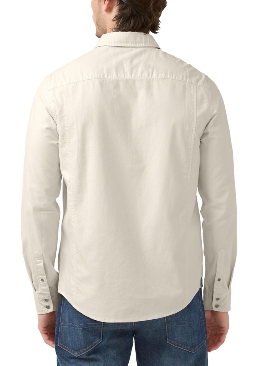 Mens Sagrani Milk Long Sleeve Shirt 