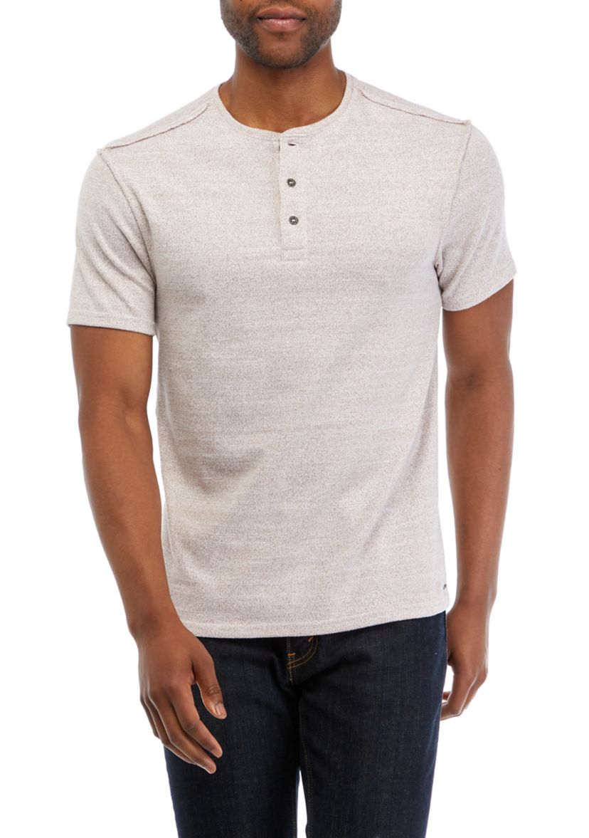 Short Sleeve Henley Shirt