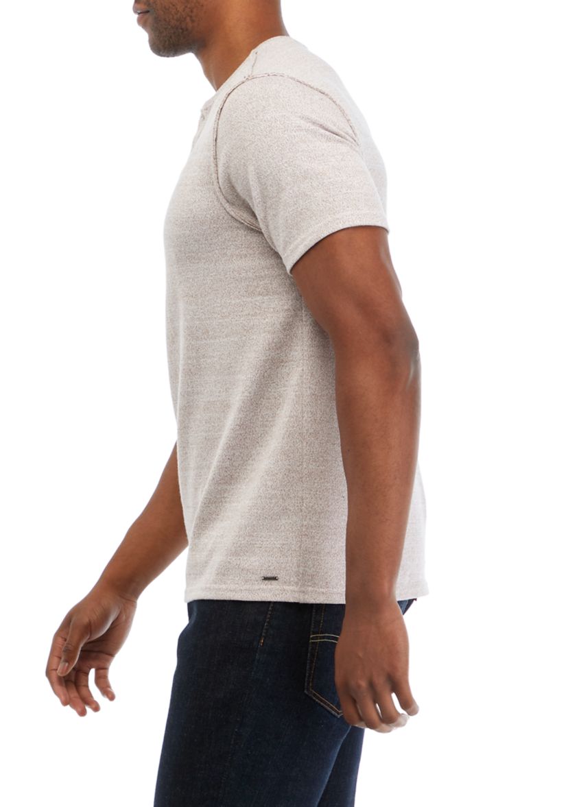 Short Sleeve Henley Shirt