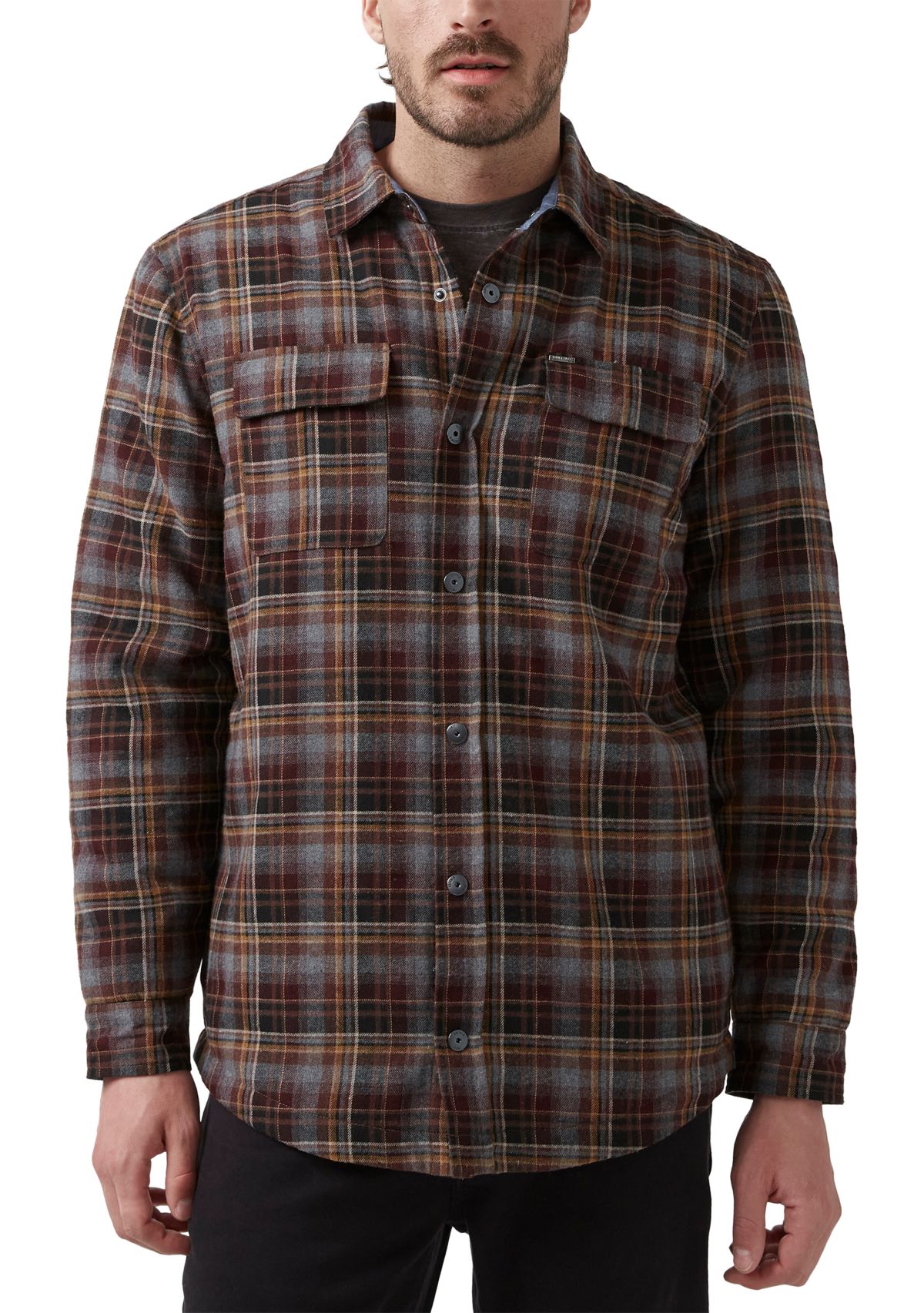 Soqer Charcoal Shirt Jacket 