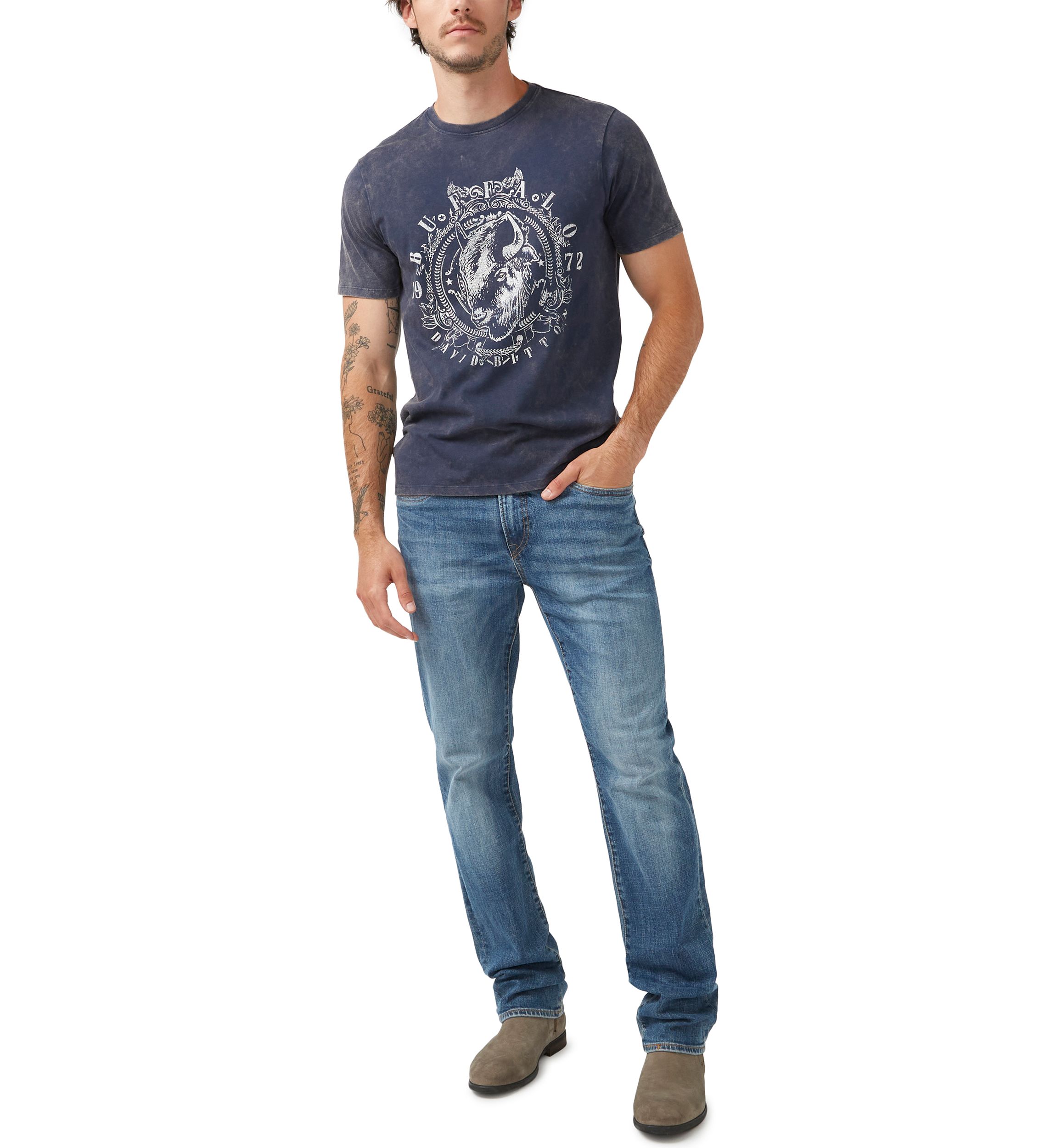 Tabbet Blue Graphic T-Shirt 