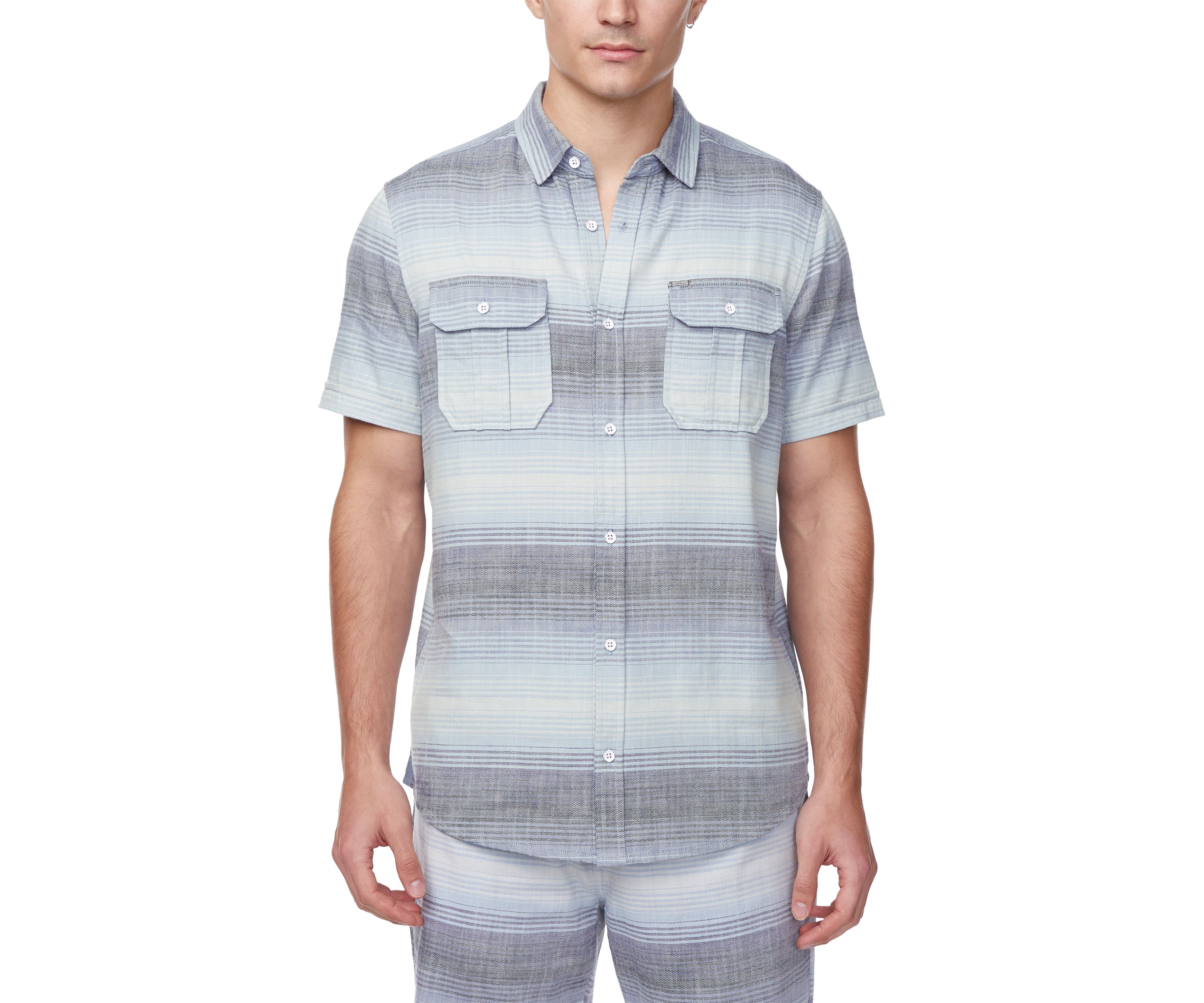 Mens SIboba Short Sleeve Buttoned Shirt