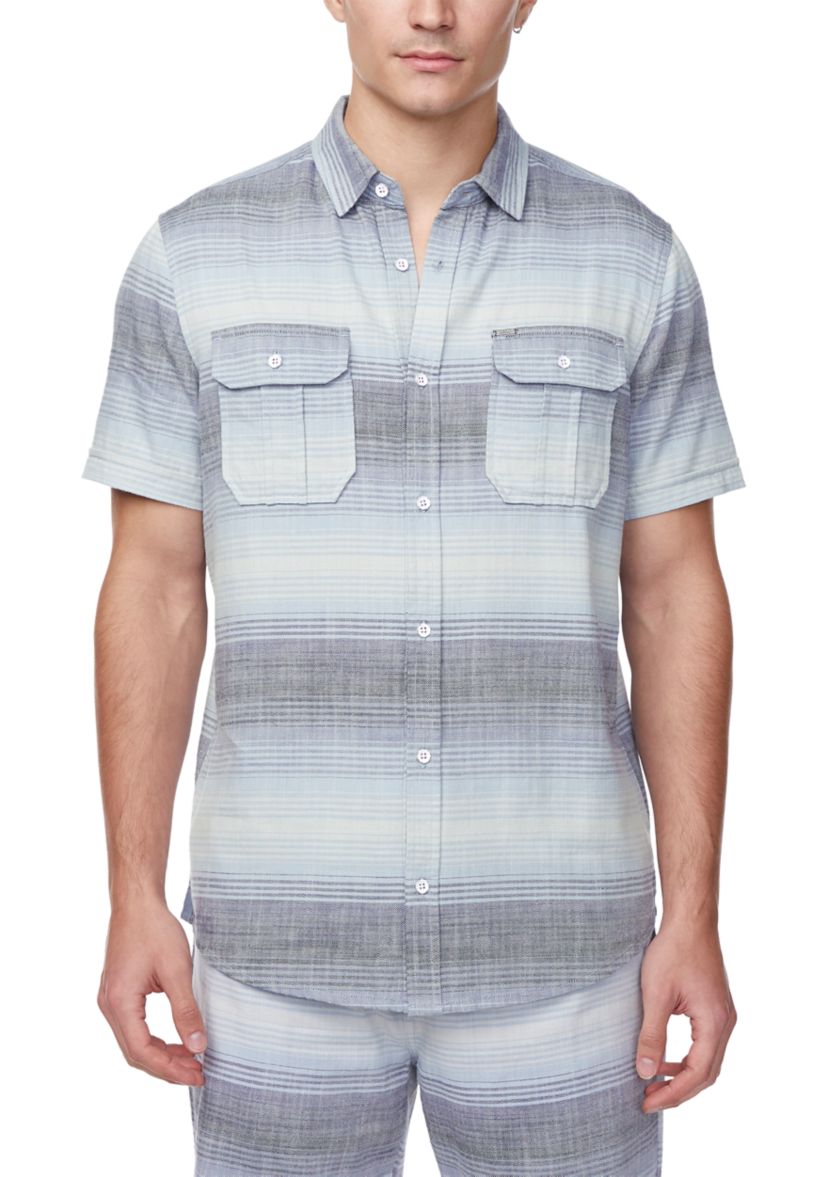 Mens SIboba Short Sleeve Buttoned Shirt