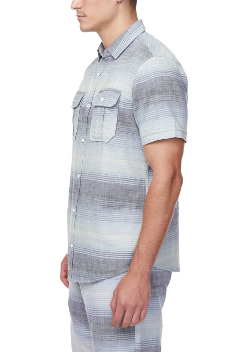 Mens SIboba Short Sleeve Buttoned Shirt