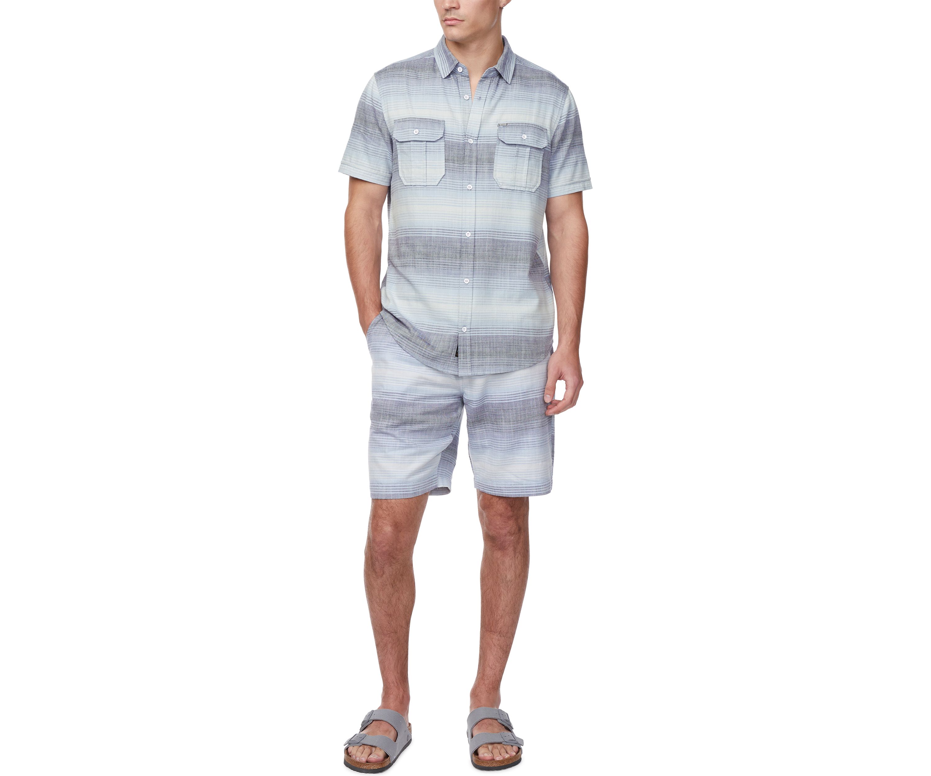 Mens SIboba Short Sleeve Buttoned Shirt