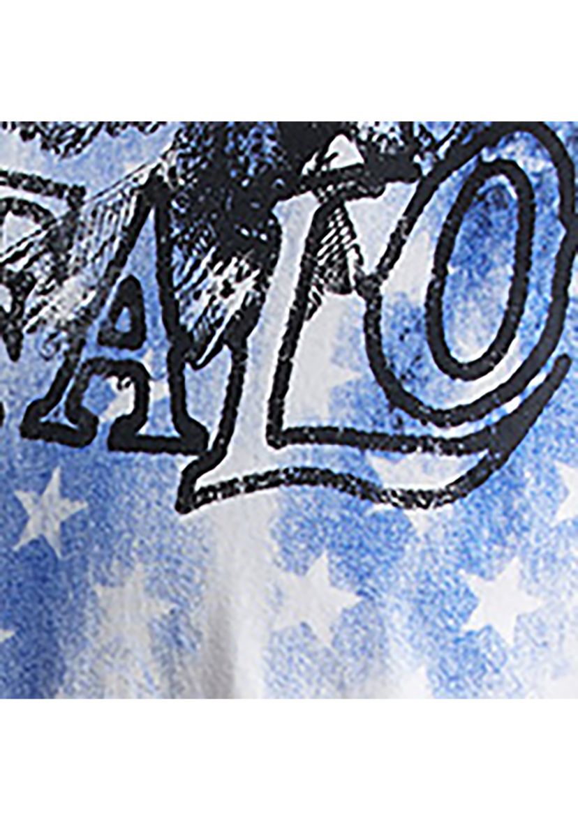 Short Sleeve graphic Mens T-Shirt, White - BM24352