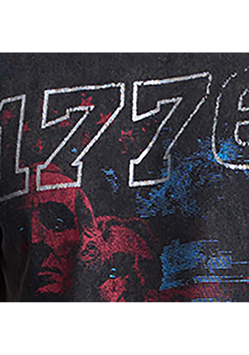 Short Sleeve graphic Mens T-Shirt, Black Vintage - BM24353