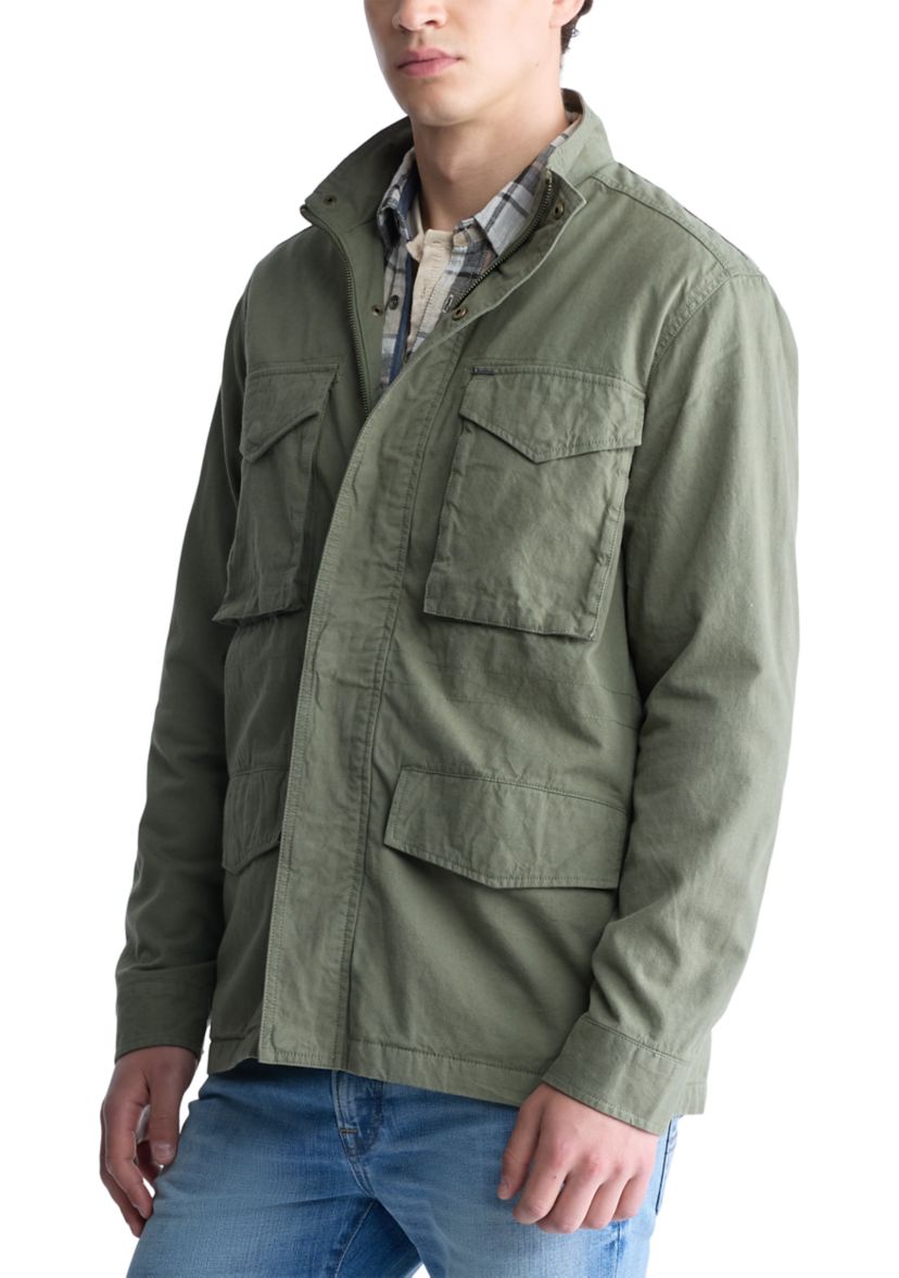 Jafom Mens Utility Jacket with Pockets 