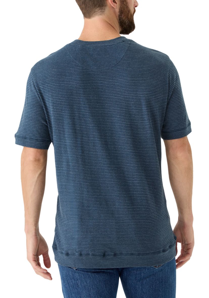 Mens Short Sleeve Striped T-Shirt 