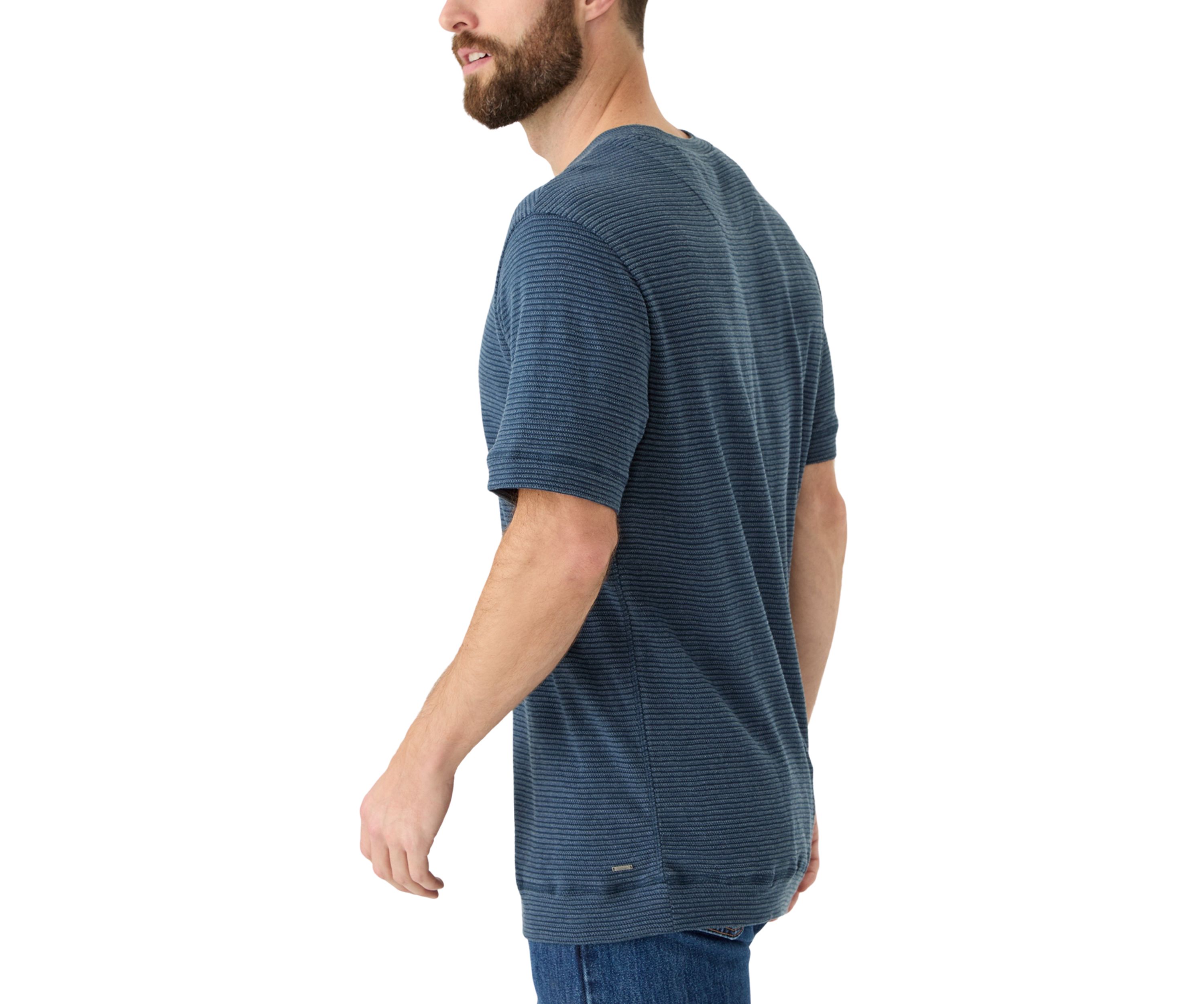 Mens Short Sleeve Striped T-Shirt 