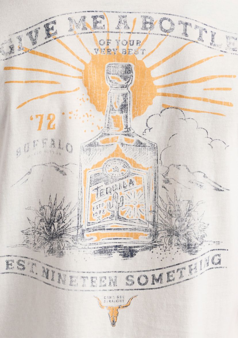 Mens Tinglev Graphic T-Shirt with Tequila Graphic