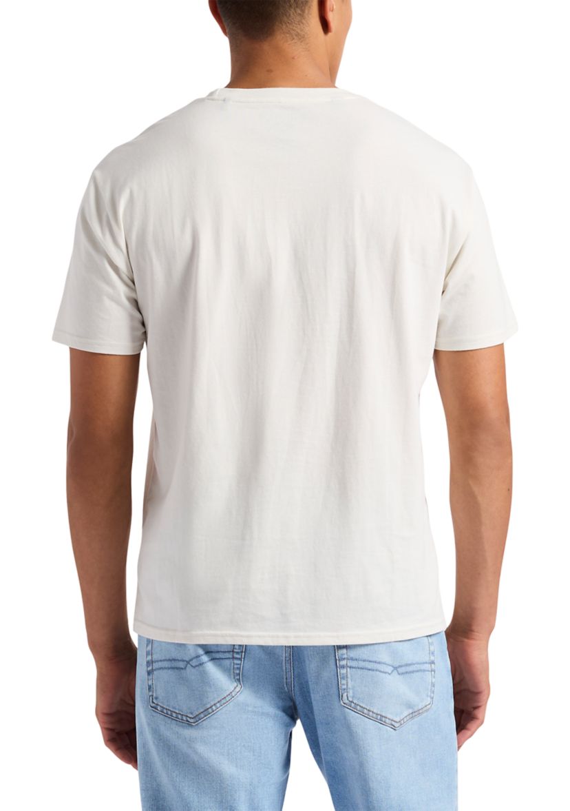 Mens Tailgate Graphic T-Shirt with BBQ on Front 