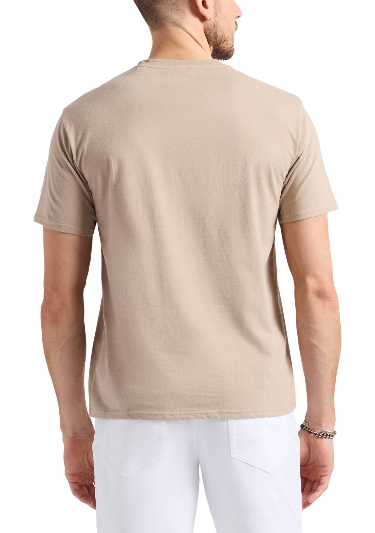 Mens Tison Graphic T-Shirt with Buffalo Print