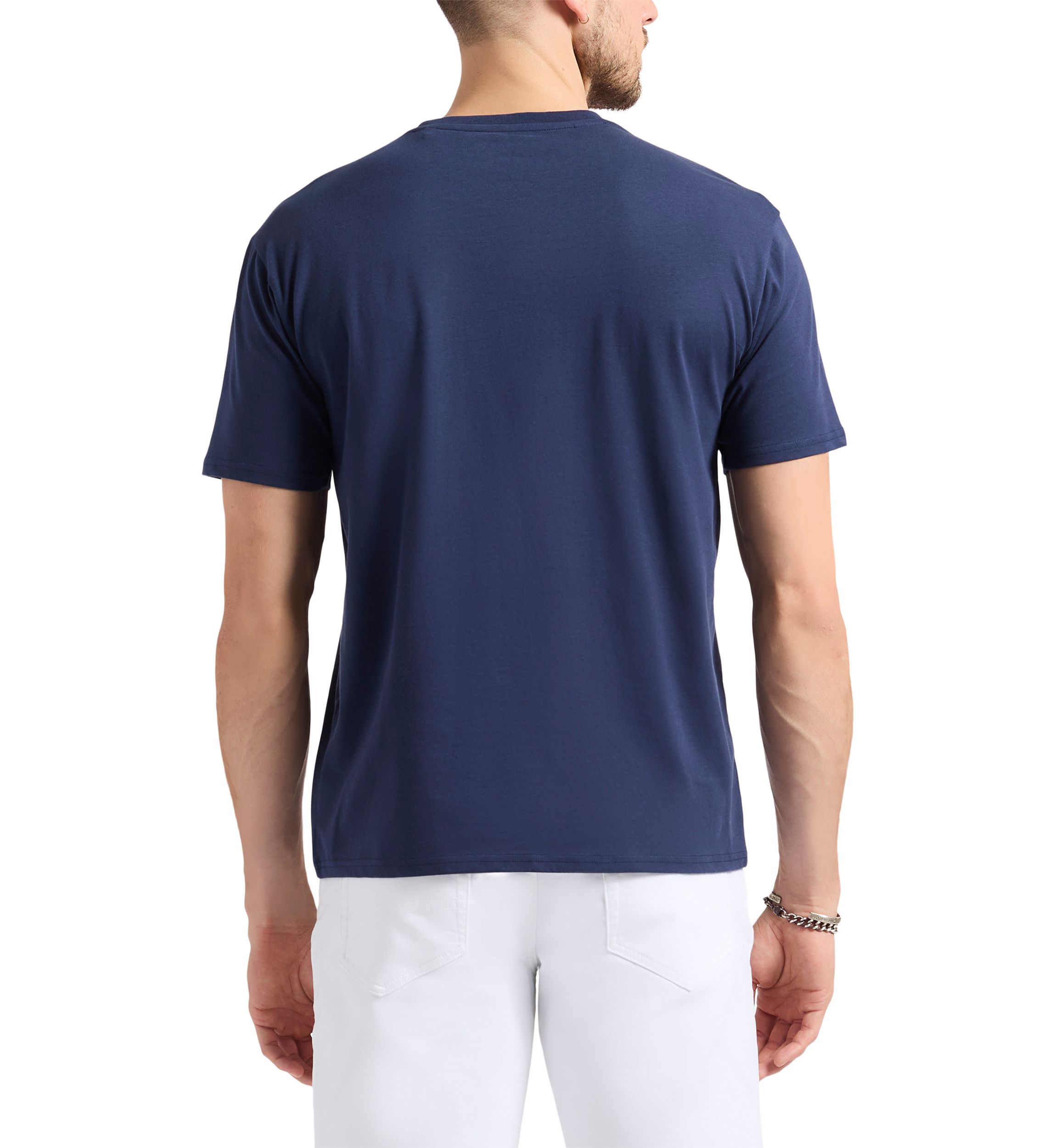 Mens Talla Graphic T-Shirt with American Flag Print