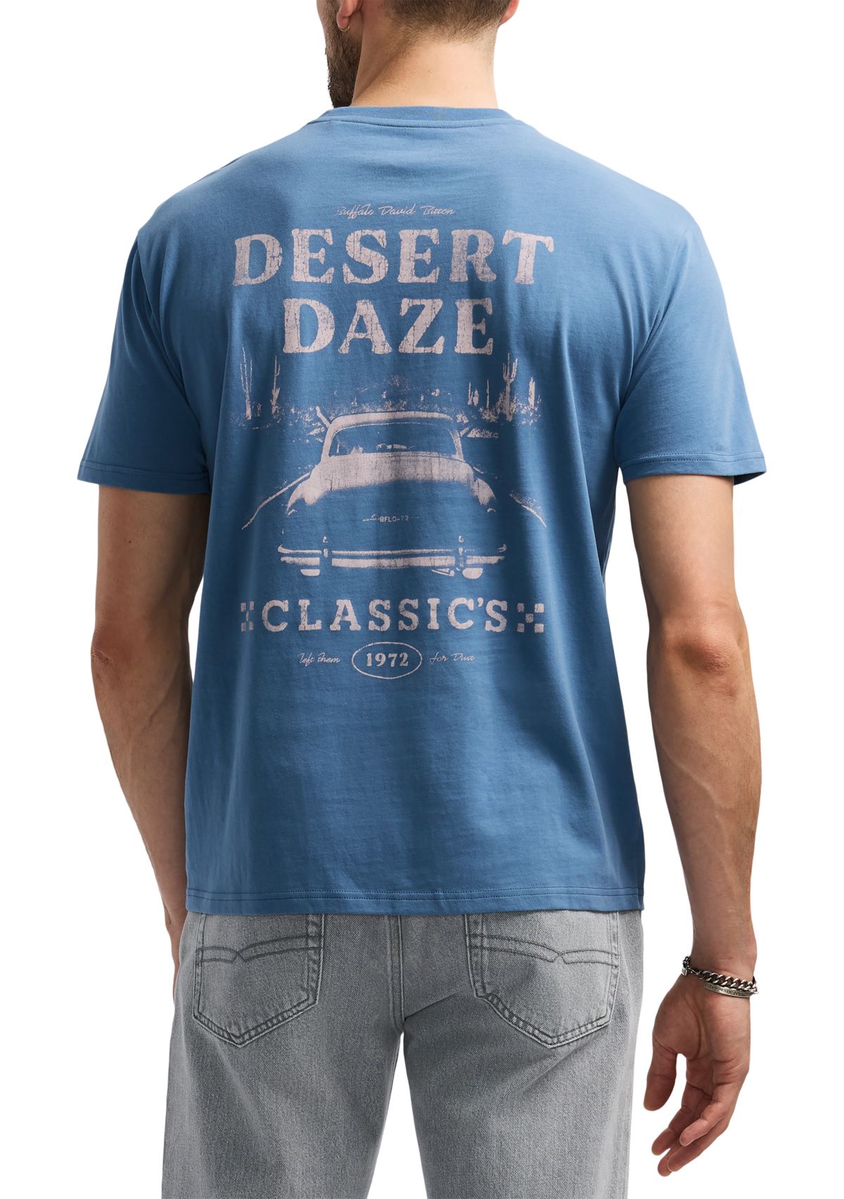 Mens Desert Graphic T-Shirt