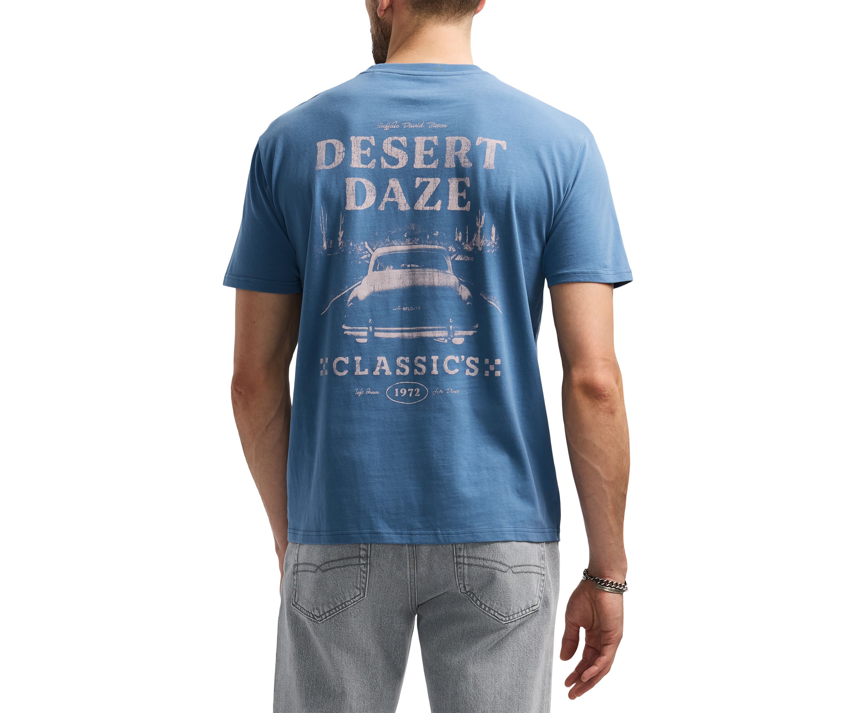 Mens Desert Graphic T-Shirt