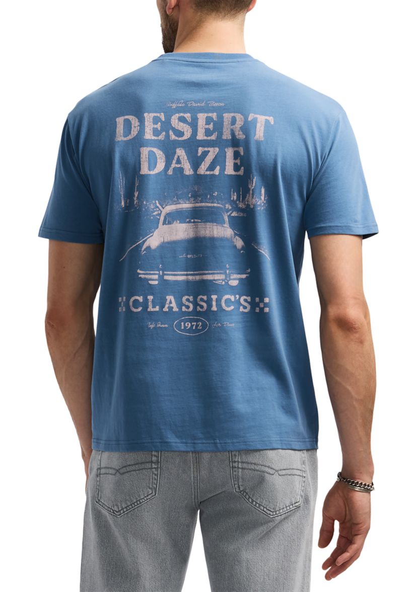 Mens Desert Graphic T-Shirt