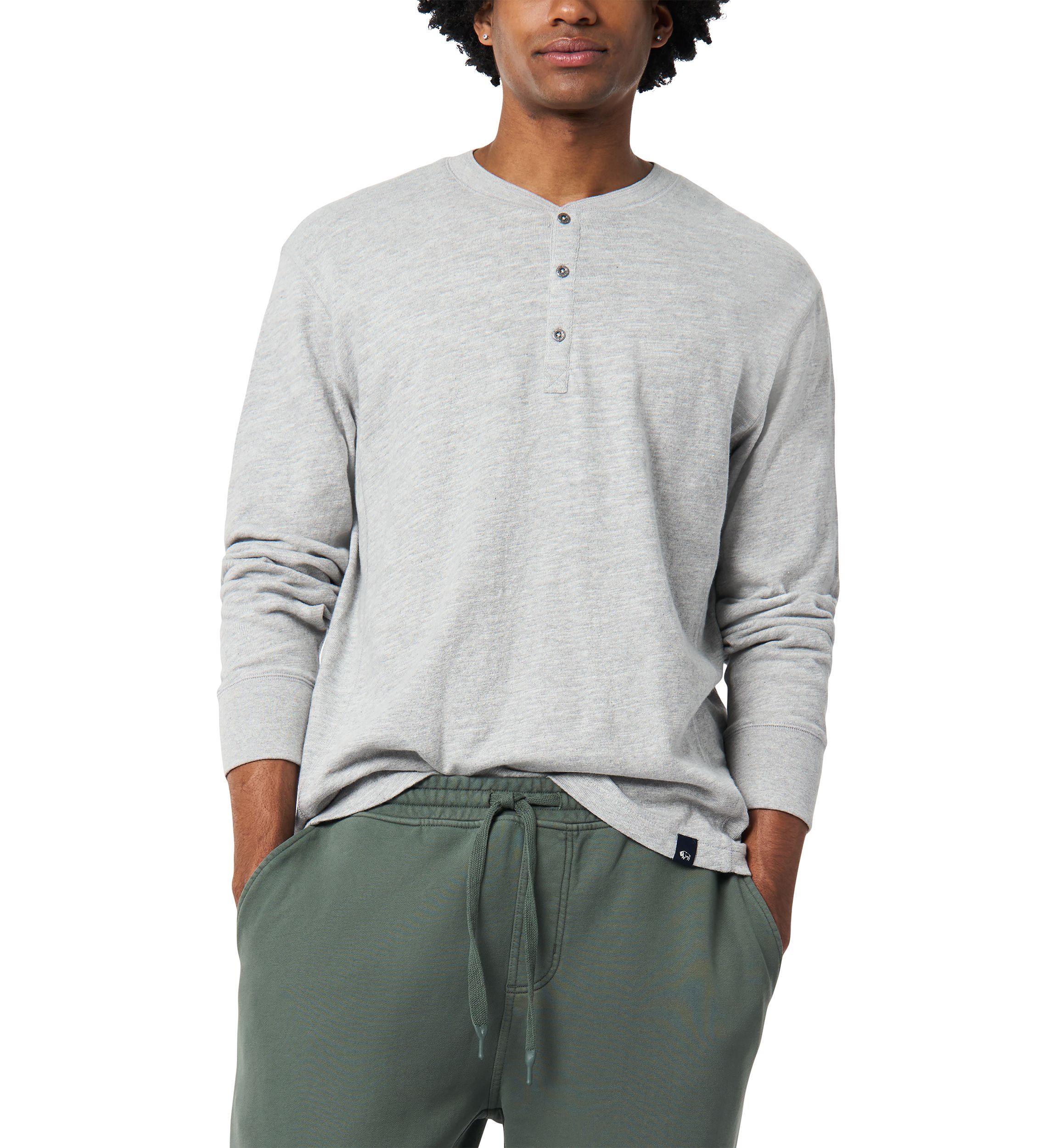 Mens Kandid Henley Shirt 