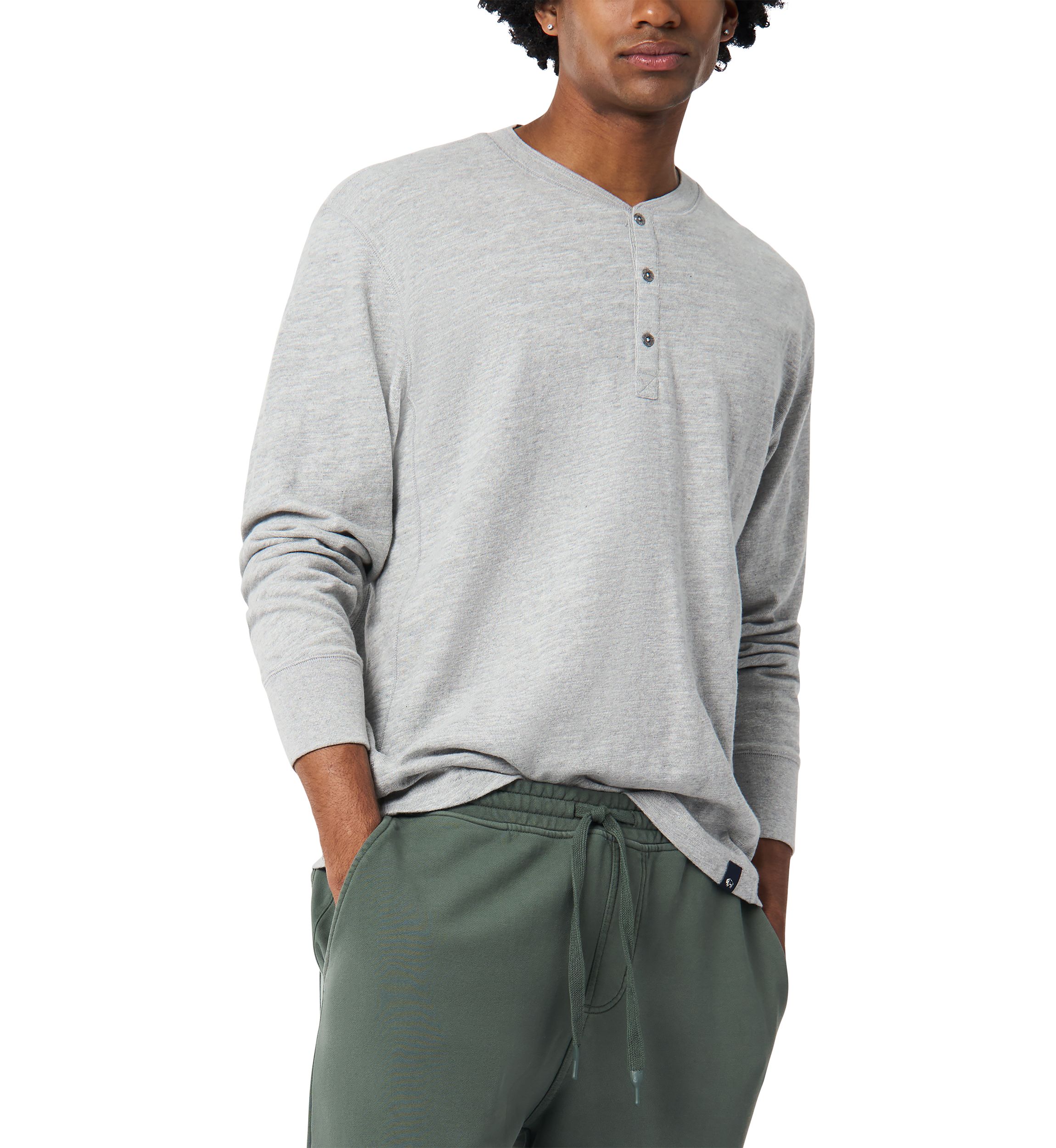 Mens Kandid Henley Shirt 