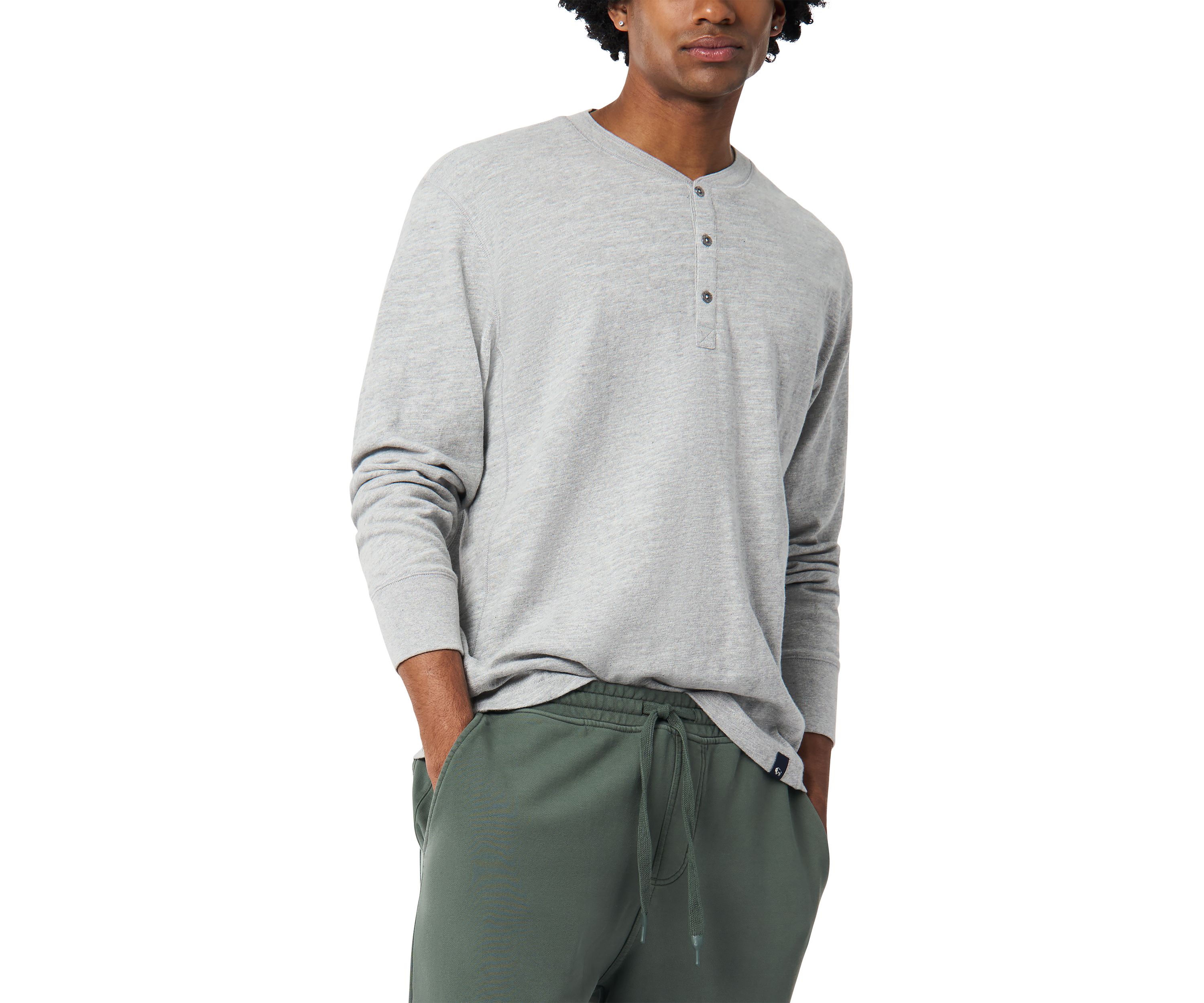 Mens Kandid Henley Shirt 