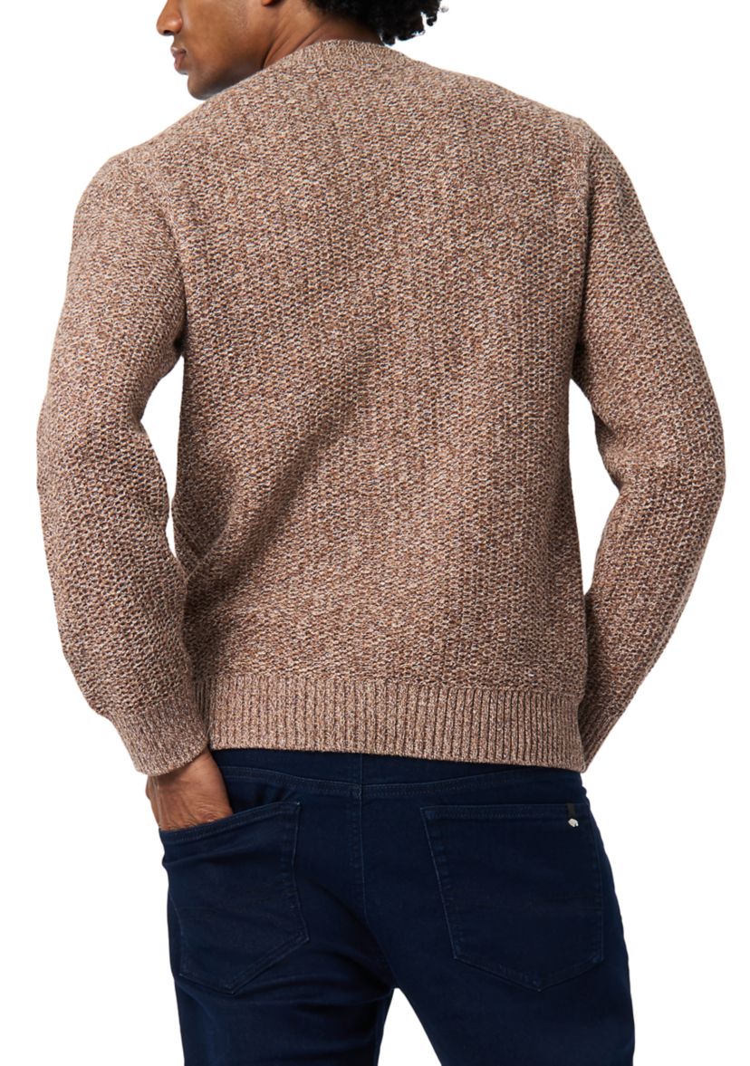 Mens Waylon Marled Crew Sweater