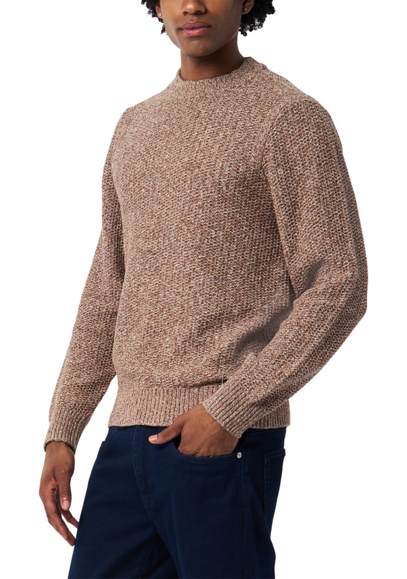 Mens Waylon Marled Crew Sweater