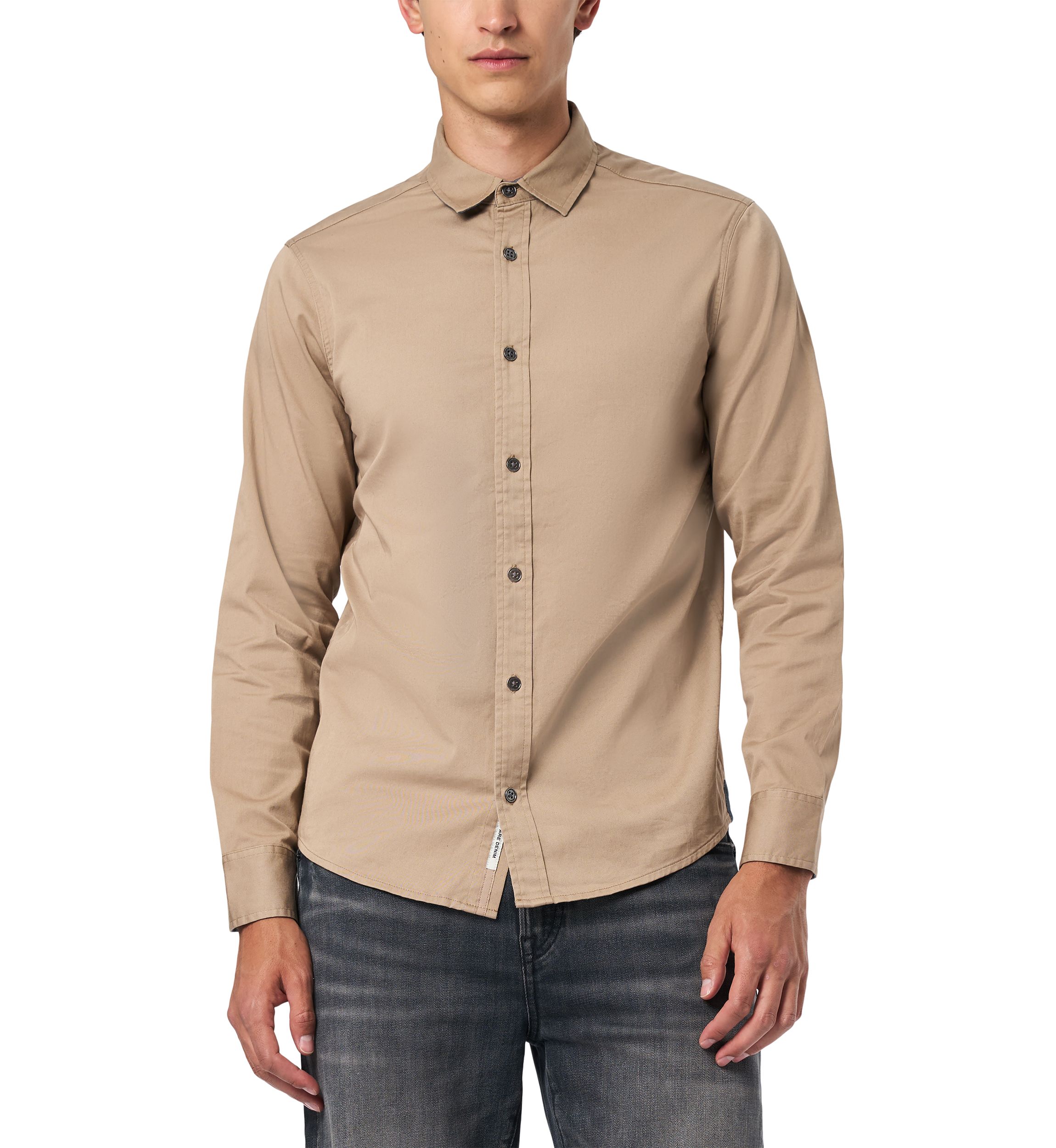 Mens Sagrani Long-Sleeve Shirt, Dune