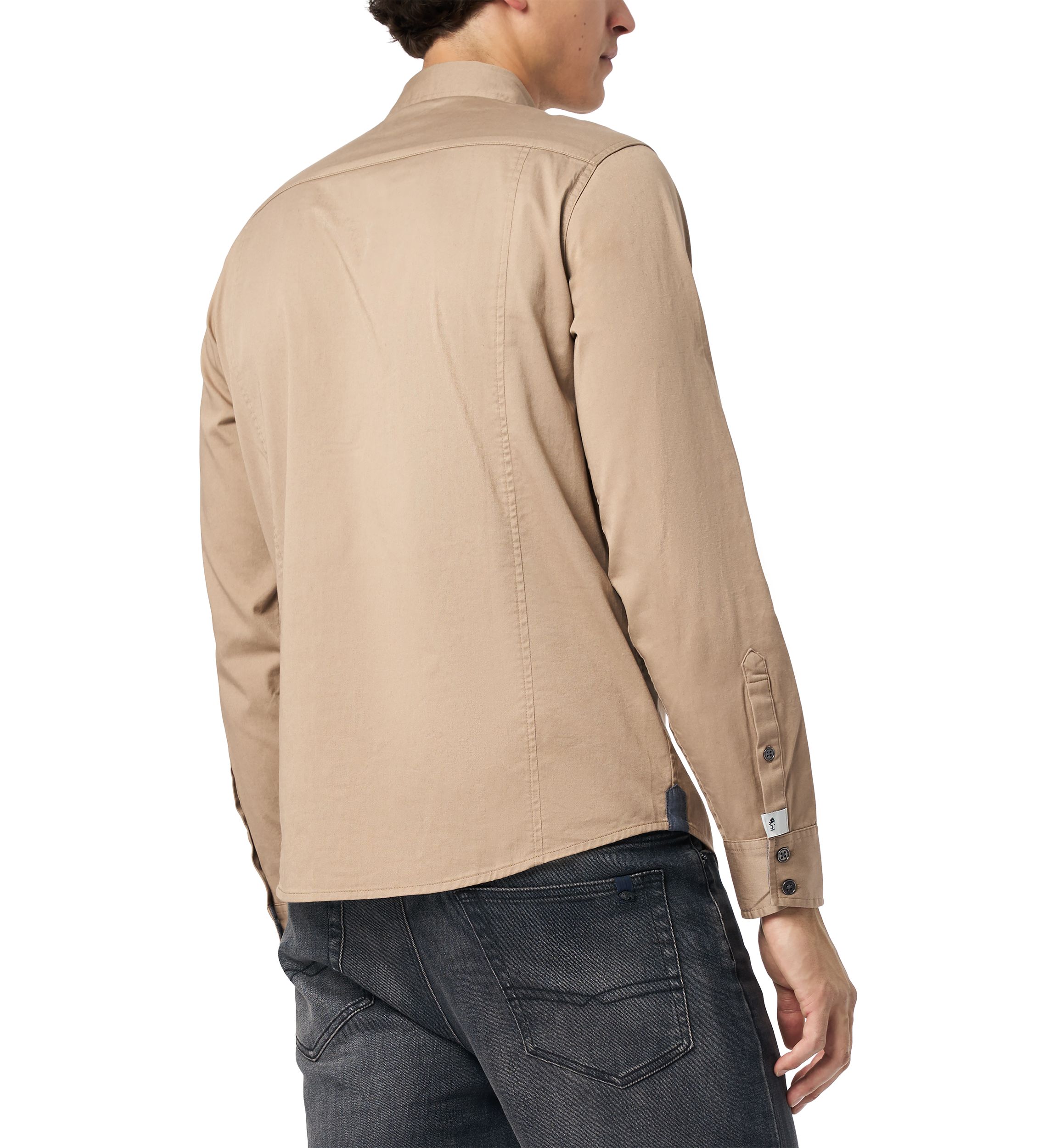 Mens Sagrani Long-Sleeve Shirt, Dune