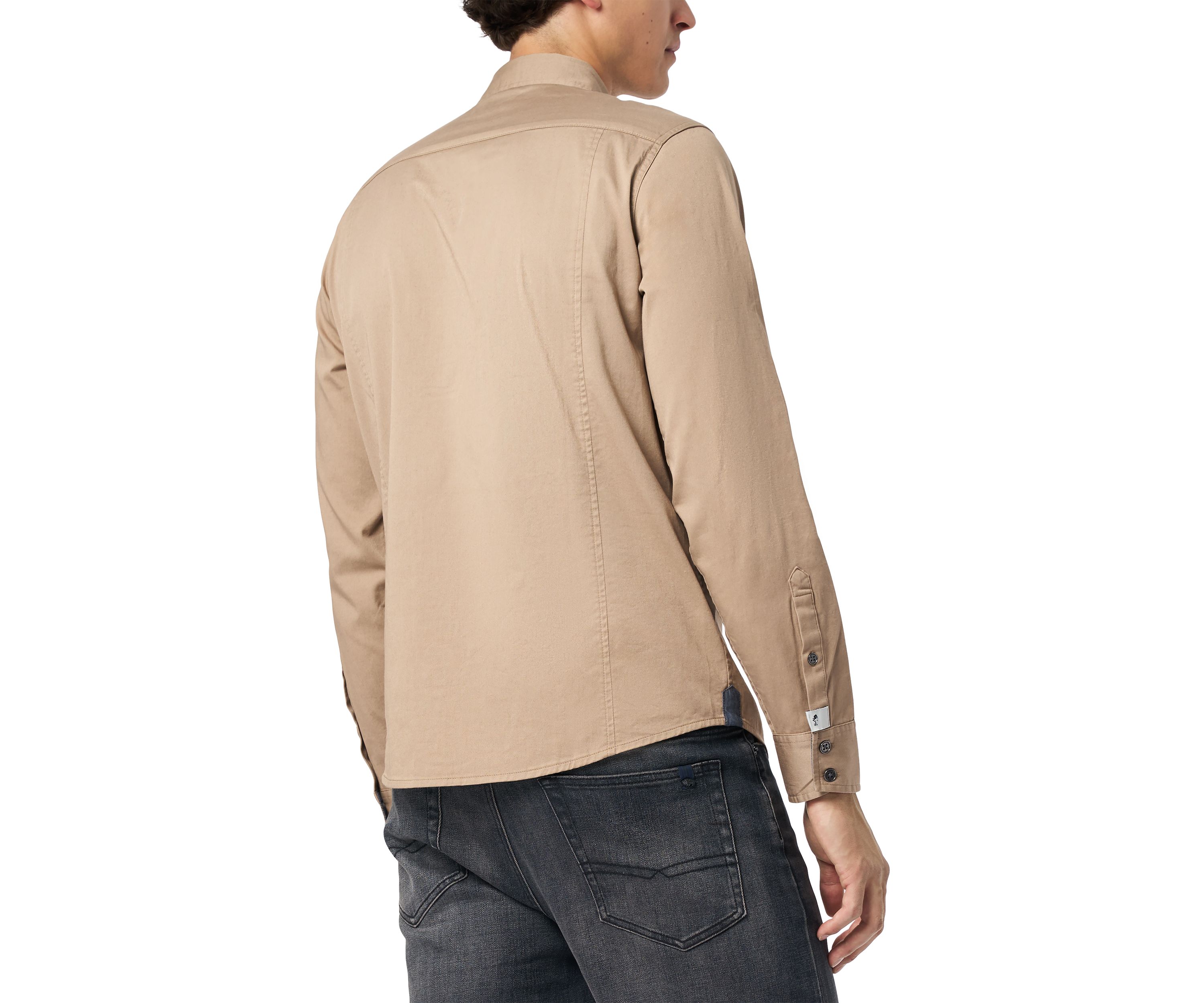 Mens Sagrani Long-Sleeve Shirt, Dune