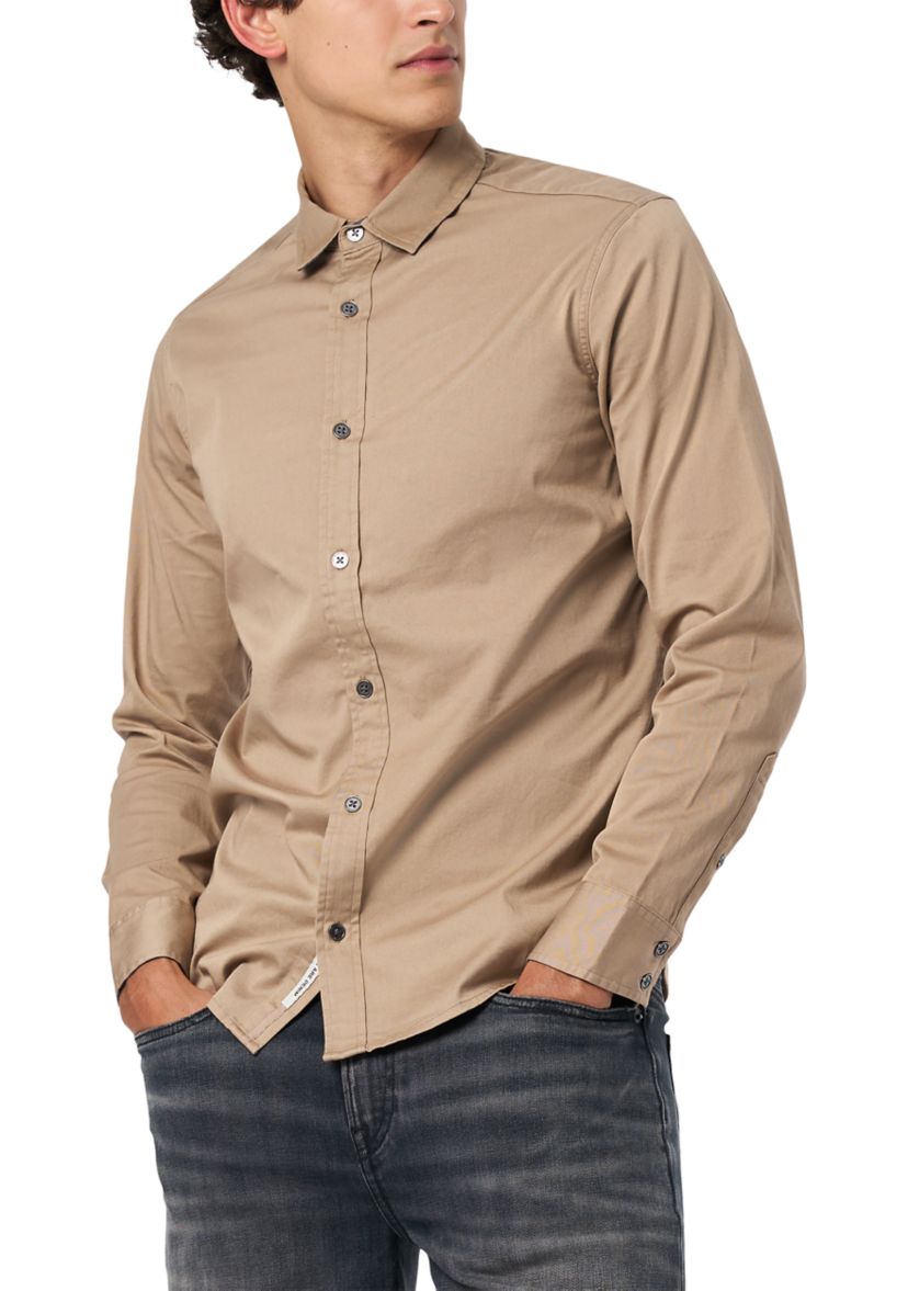 Mens Sagrani Long-Sleeve Shirt, Dune