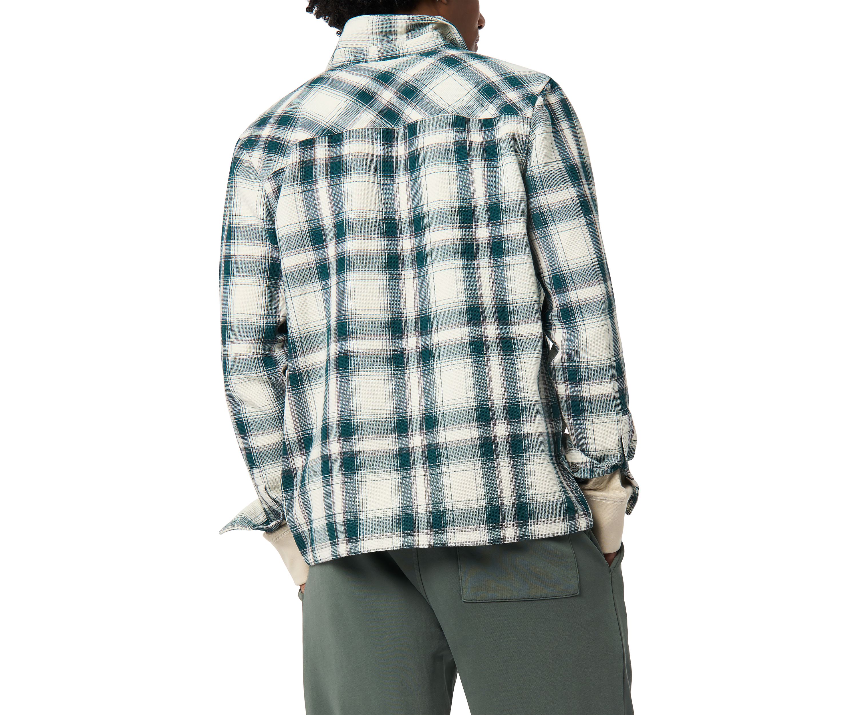 Mens Sinclair Plaid Heavier Shirt 