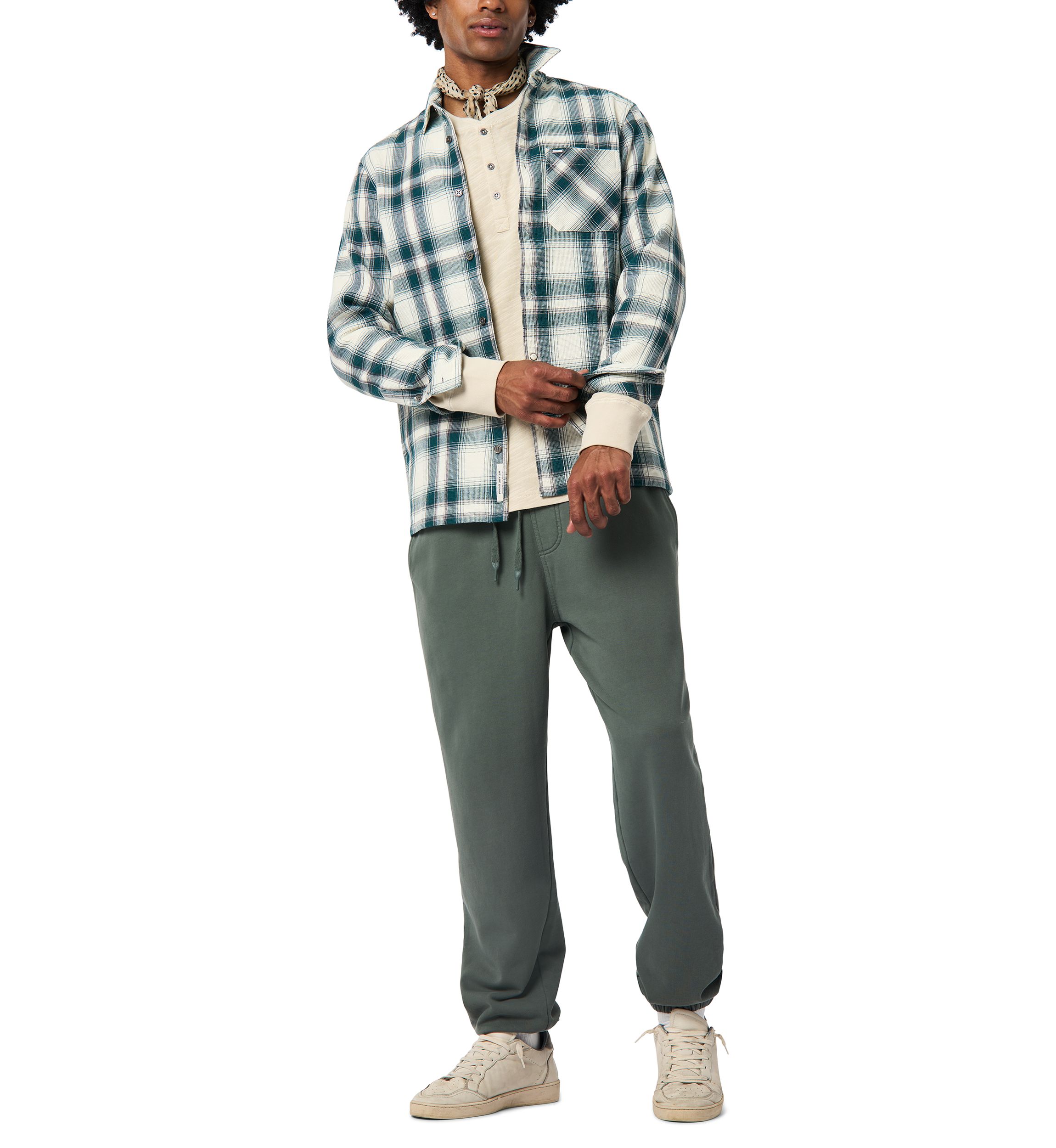 Mens Sinclair Plaid Heavier Shirt 
