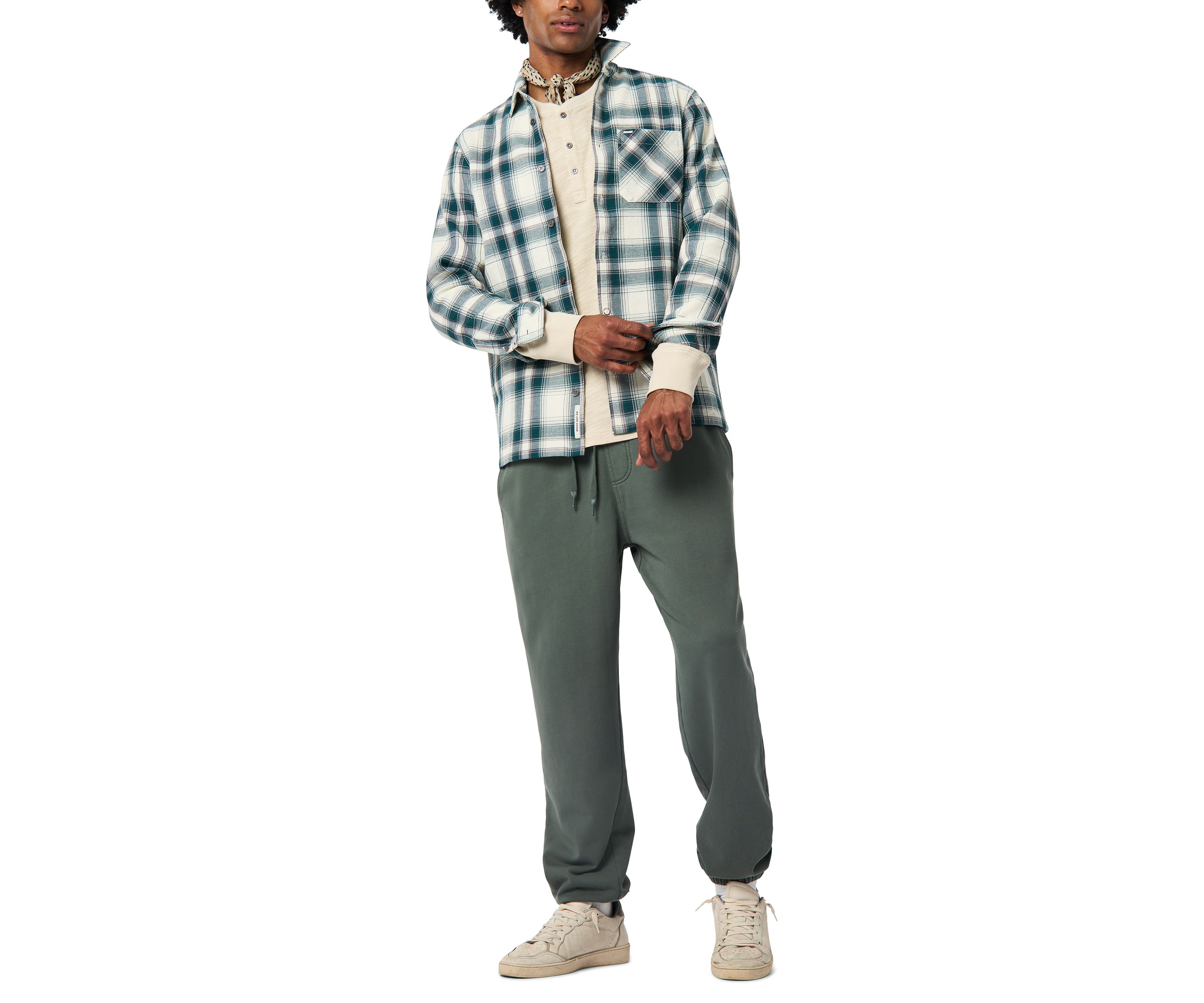Mens Sinclair Plaid Heavier Shirt 