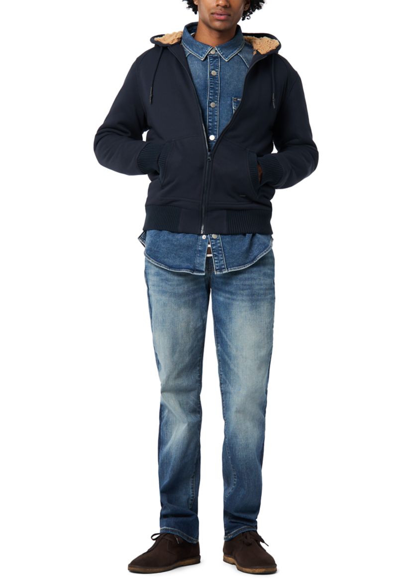 Mens Fasox Hooded Zip Up Jacket 