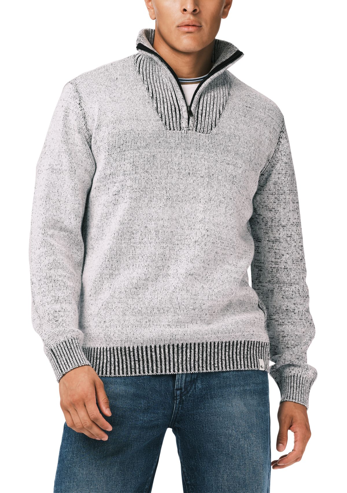Mens Wello Quarter-Zip Sweater 
