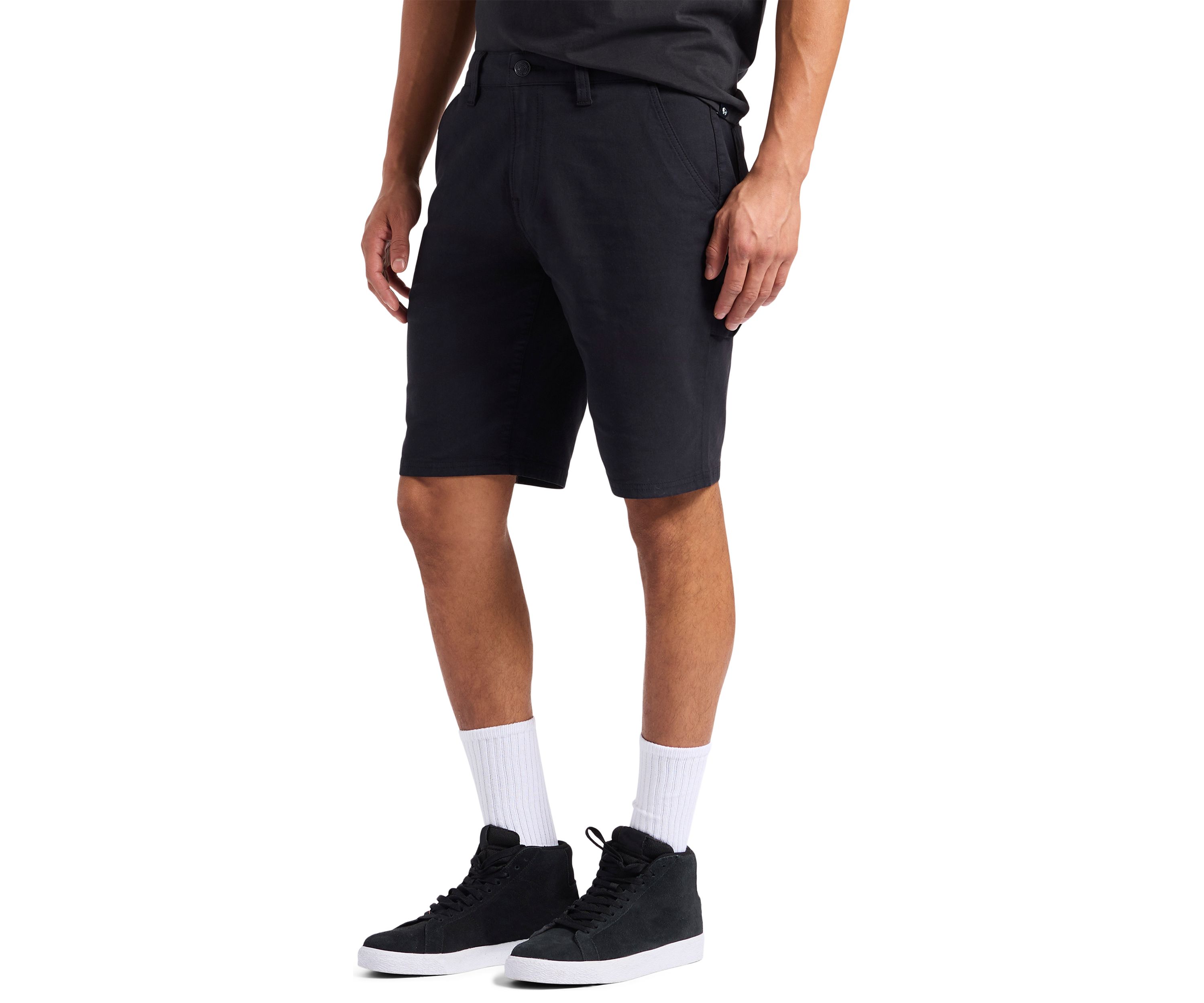 Mens Relaxed Straight Dean Utility Cargo Shorts