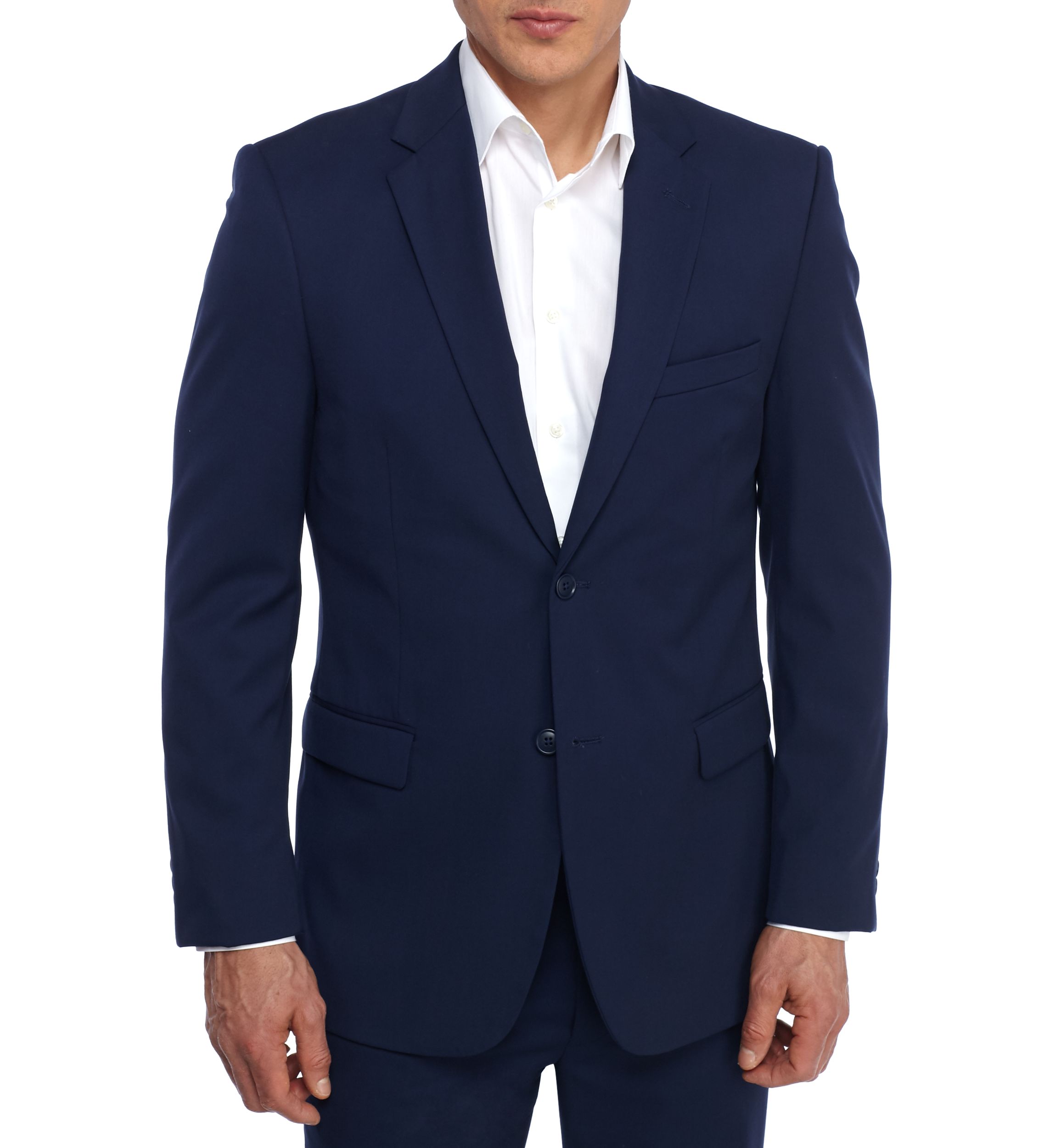 Solid Blue Jacket 