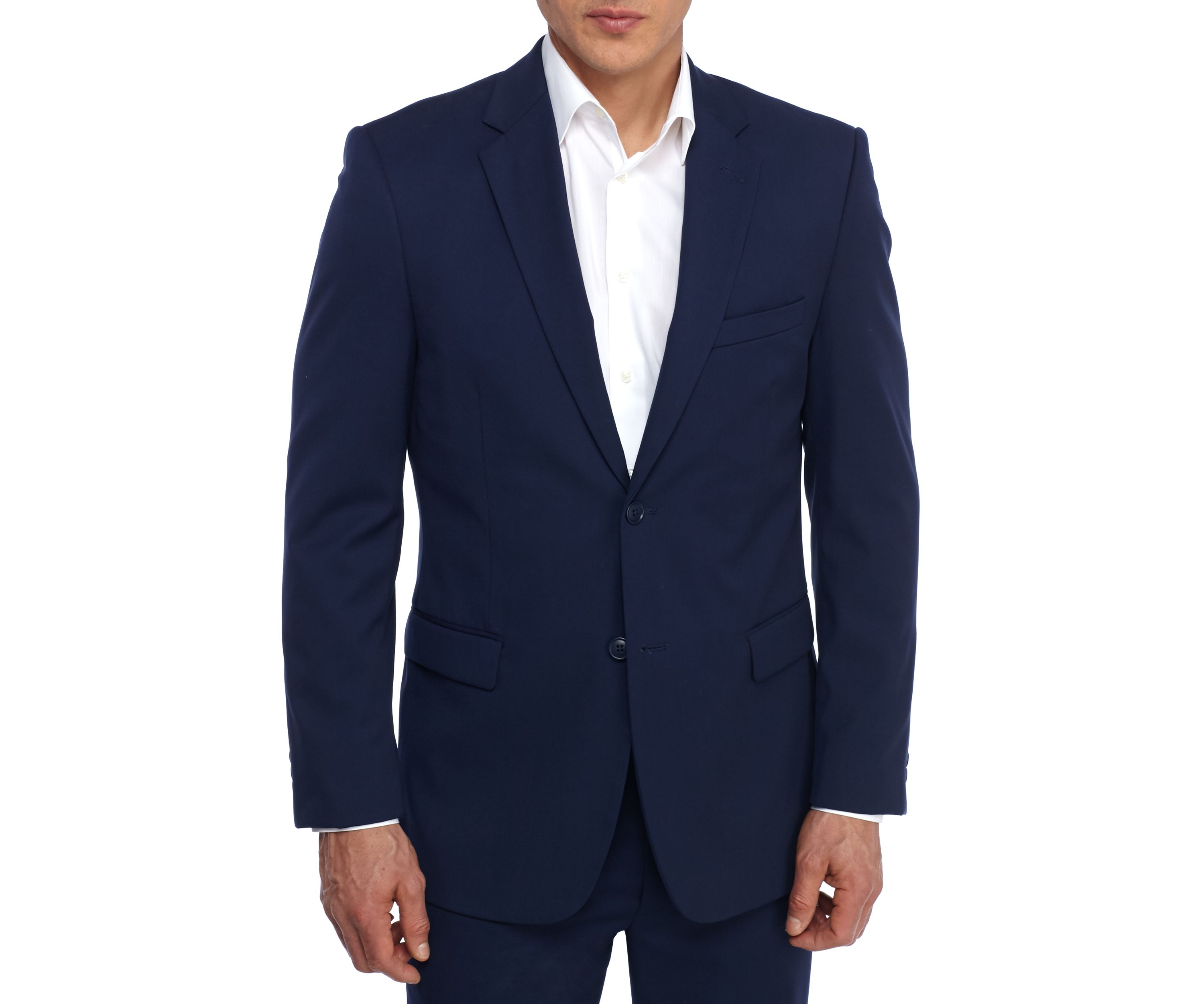 Solid Blue Jacket 