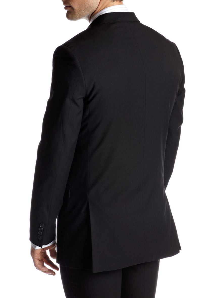 Slim Fit Black Suit Separate Coat