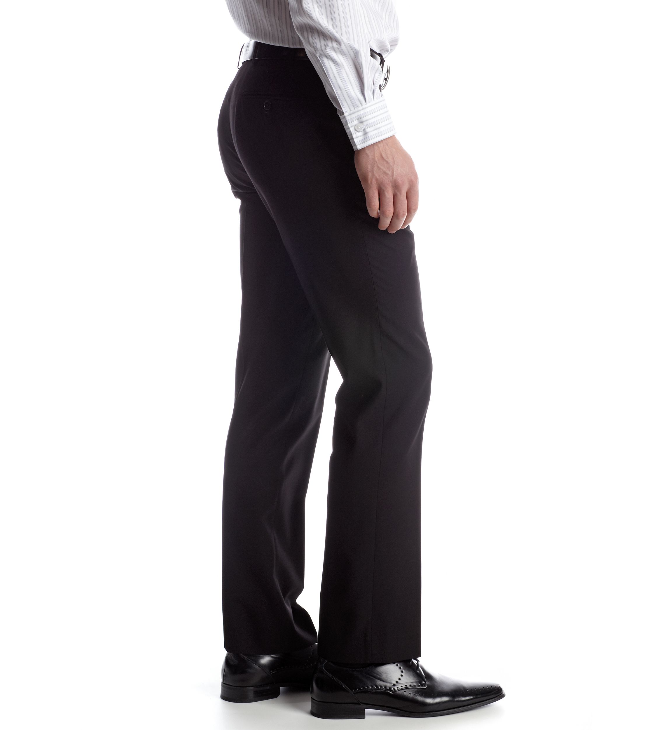 Slim Fit Black Suit Separate Pants