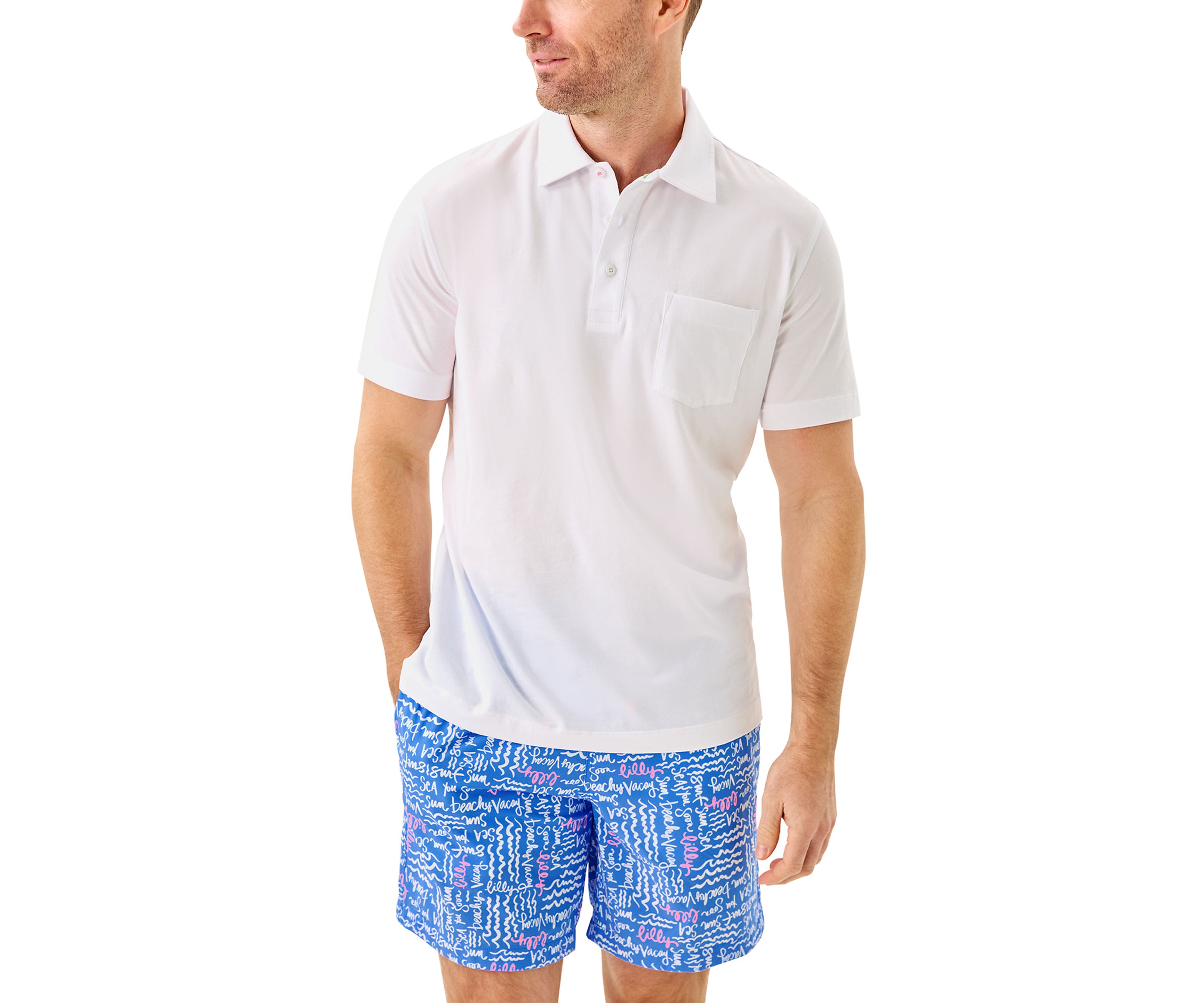 Mens Aarons Polo Shirt