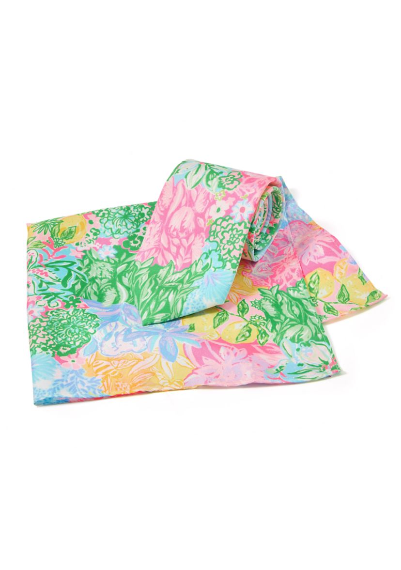 Mens Tie and Pocket Square Set