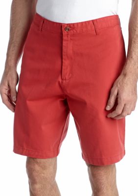 Saddlebred® 9-in. Flat-Front Twill Shorts | belk