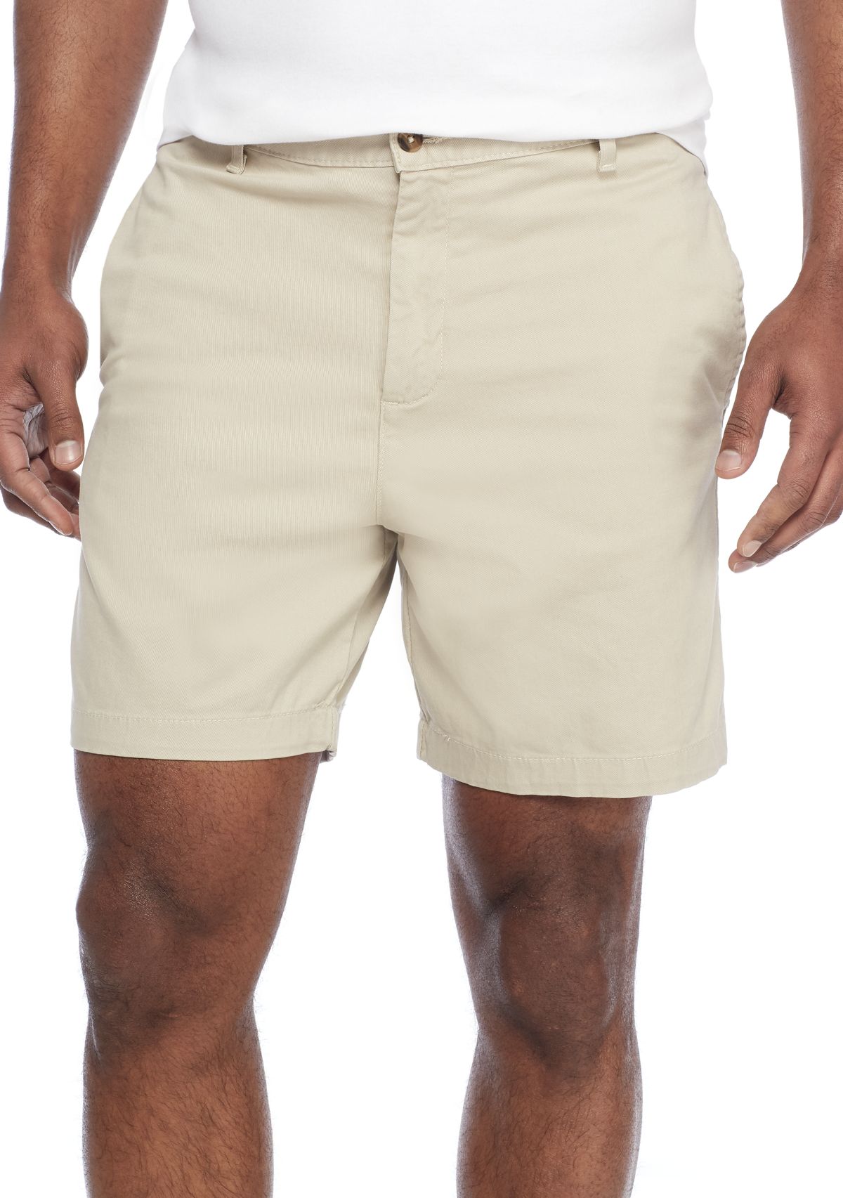 7 in Stretch Twill Dry Cement Shorts