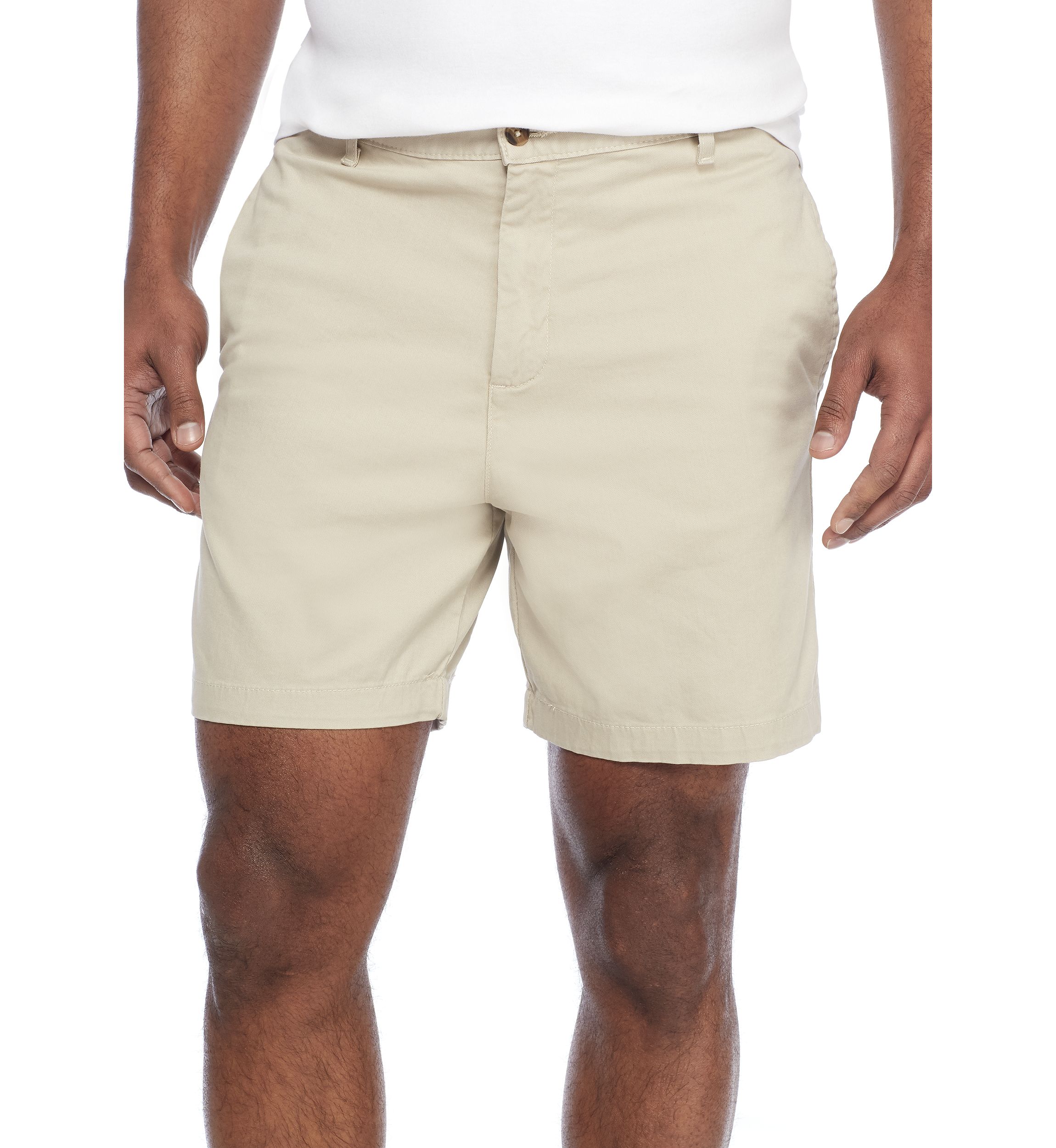 7 in Stretch Twill Dry Cement Shorts